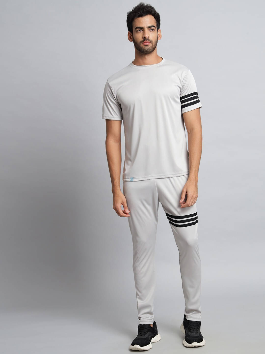 RABBY Grey Polyester Regular Fit Men's Tracksuit ( Pack of 1 ) RABBY Grey Polyester Regular Fit Men's Tracksuit ( Pack of 1 )