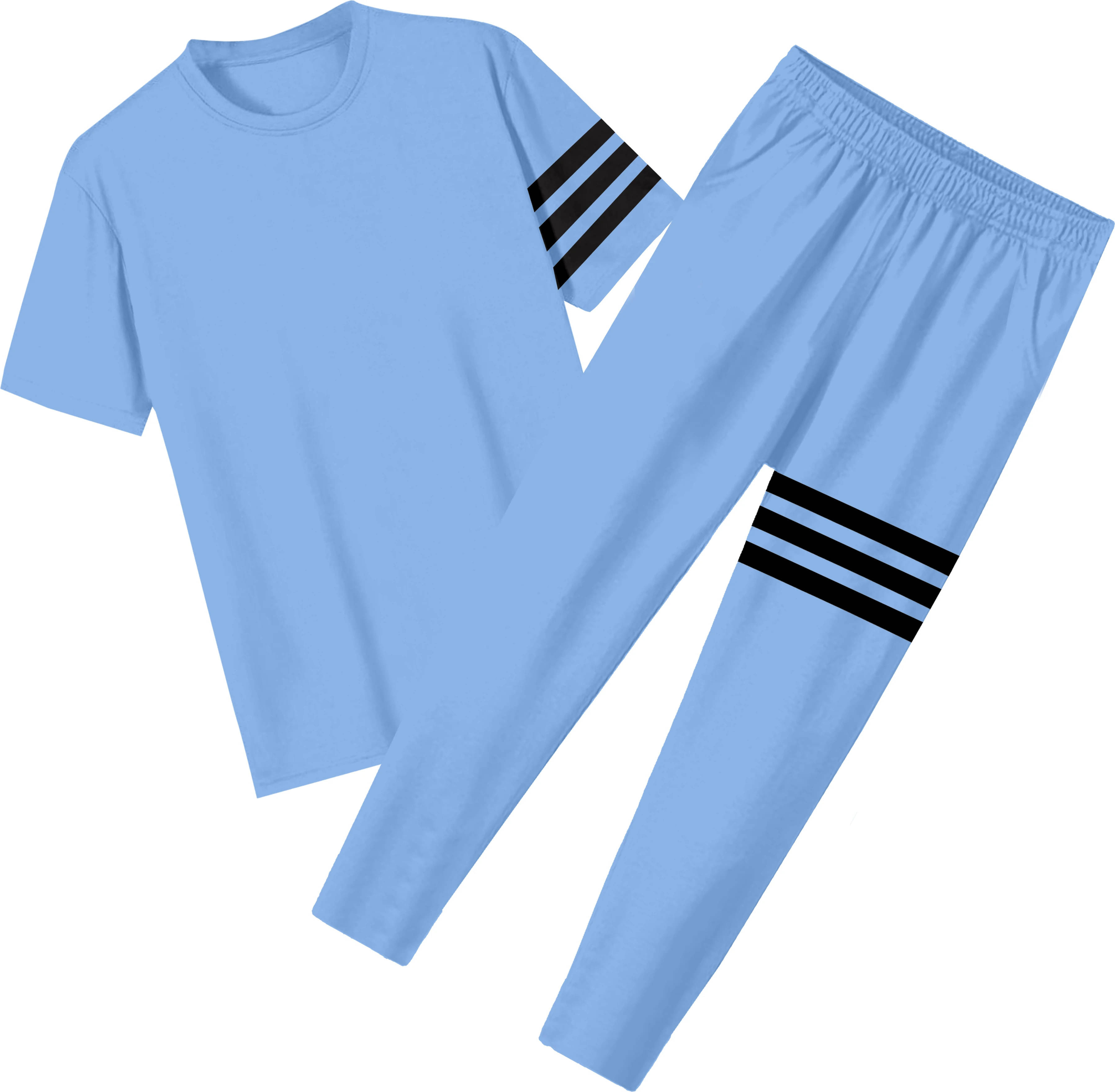 RABBY Light Blue Polyester Regular Fit Men's Tracksuit ( Pack of 1 ) RABBY Light Blue Polyester Regular Fit Men's Tracksuit ( Pack of 1 )