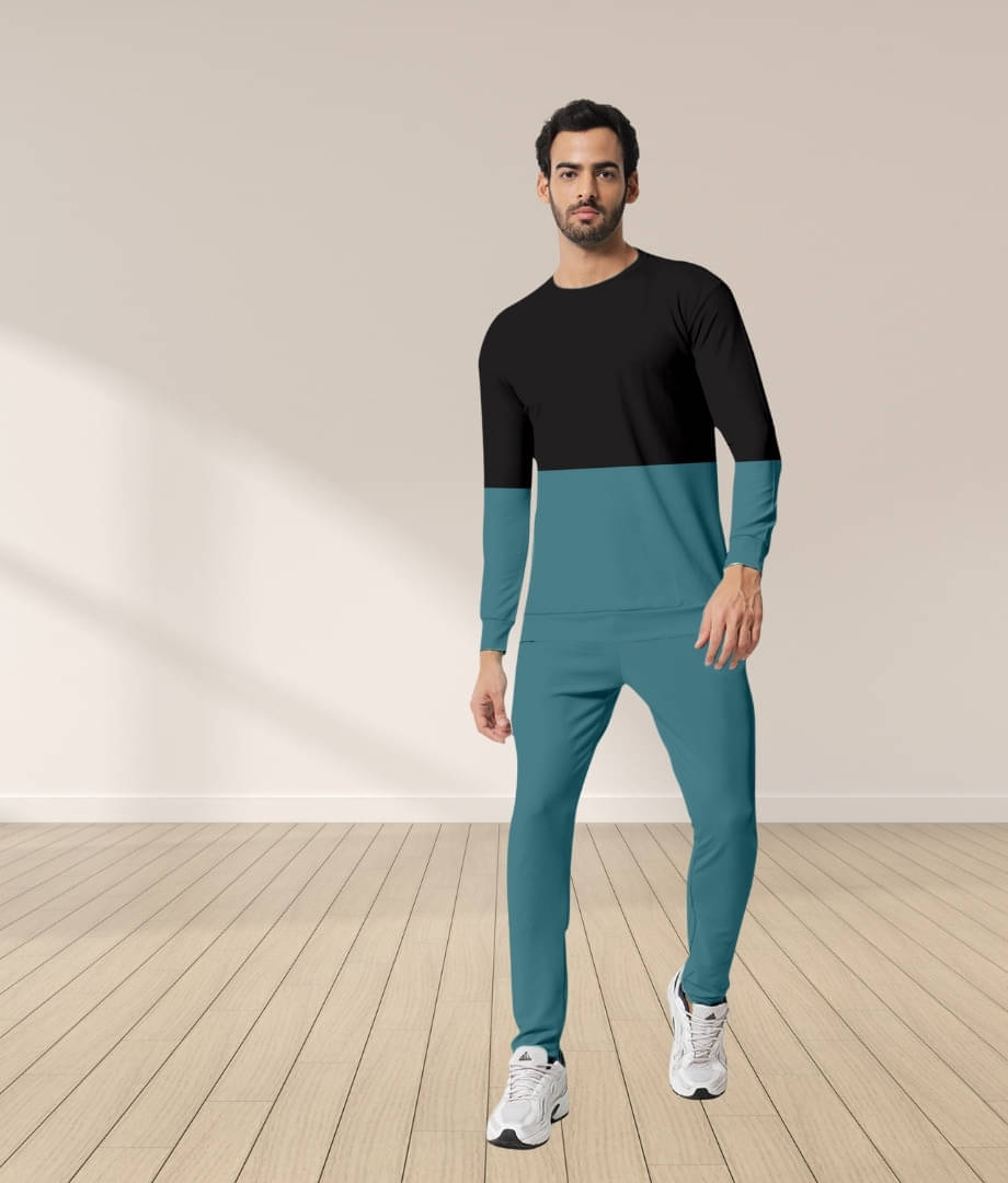 RABBY Light Green Polyester Blend Regular Fit Men's Tracksuit ( Pack of 1 ) RABBY Light Green Polyester Blend Regular Fit Men's Tracksuit ( Pack of 1 )