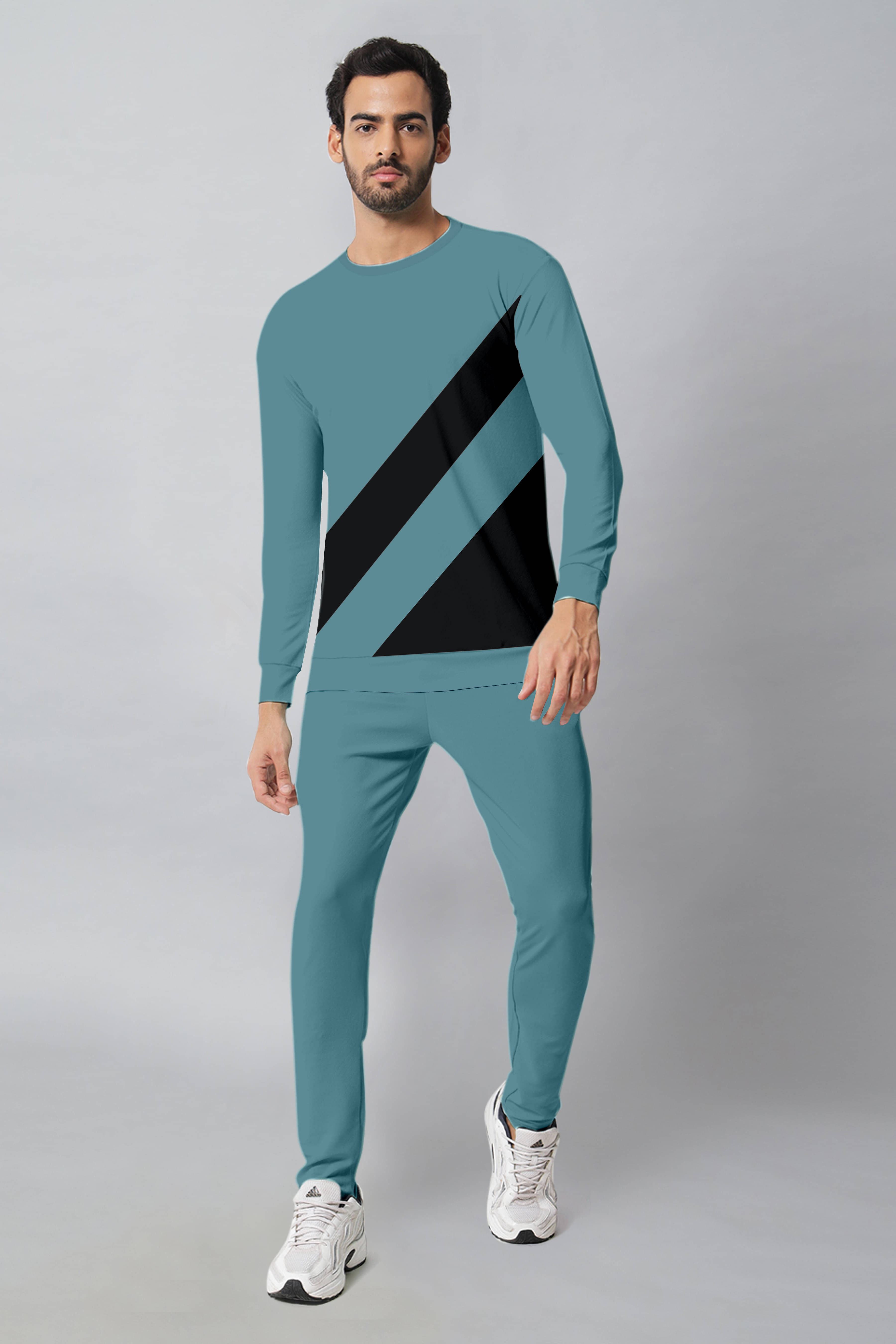 RABBY Light Green Polyester Regular Fit Men's Tracksuit ( Pack of 1 ) RABBY Light Green Polyester Regular Fit Men's Tracksuit ( Pack of 1 )