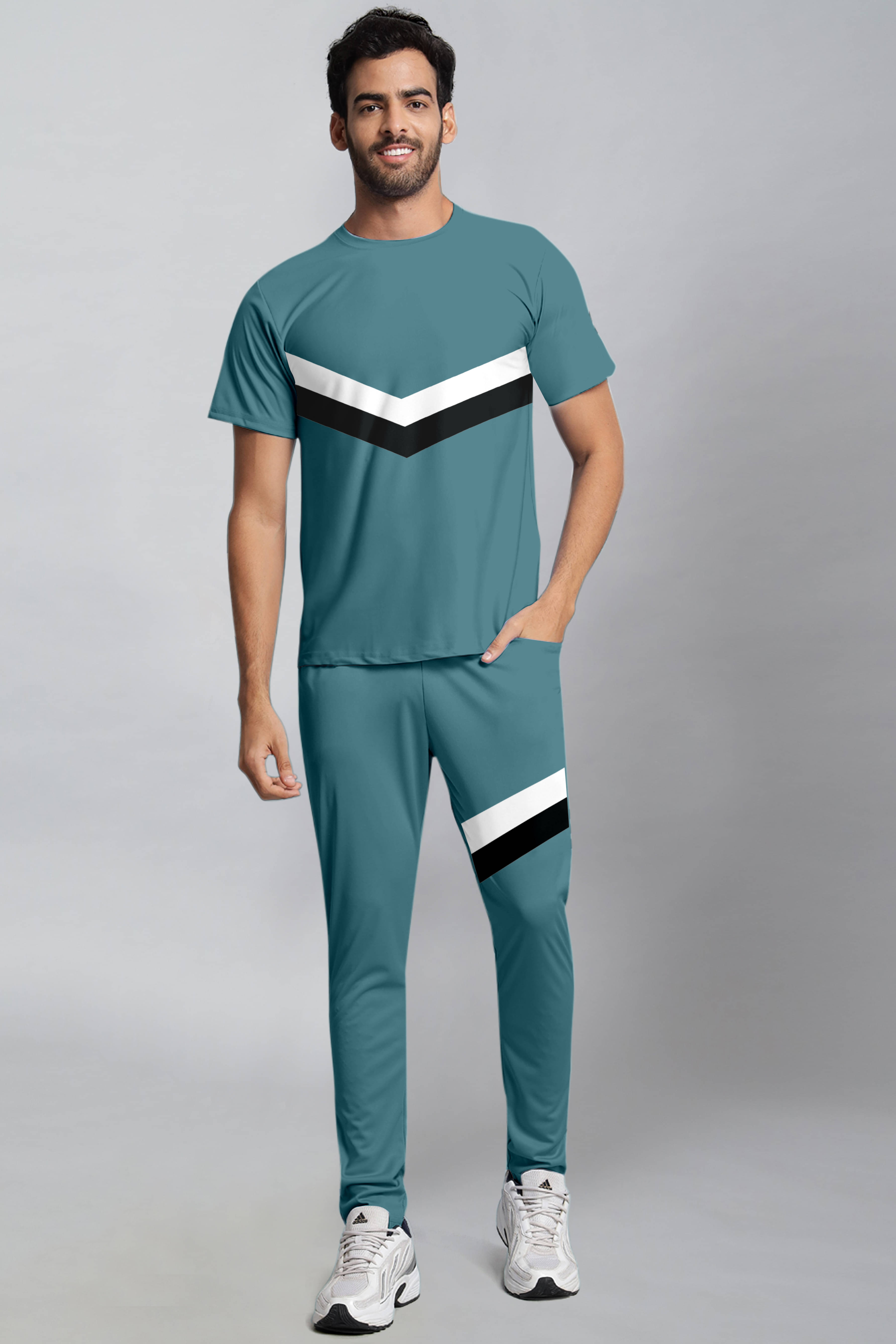 RABBY Light Green Polyester Regular Fit Men's Tracksuit ( Pack of 1 ) RABBY Light Green Polyester Regular Fit Men's Tracksuit ( Pack of 1 )