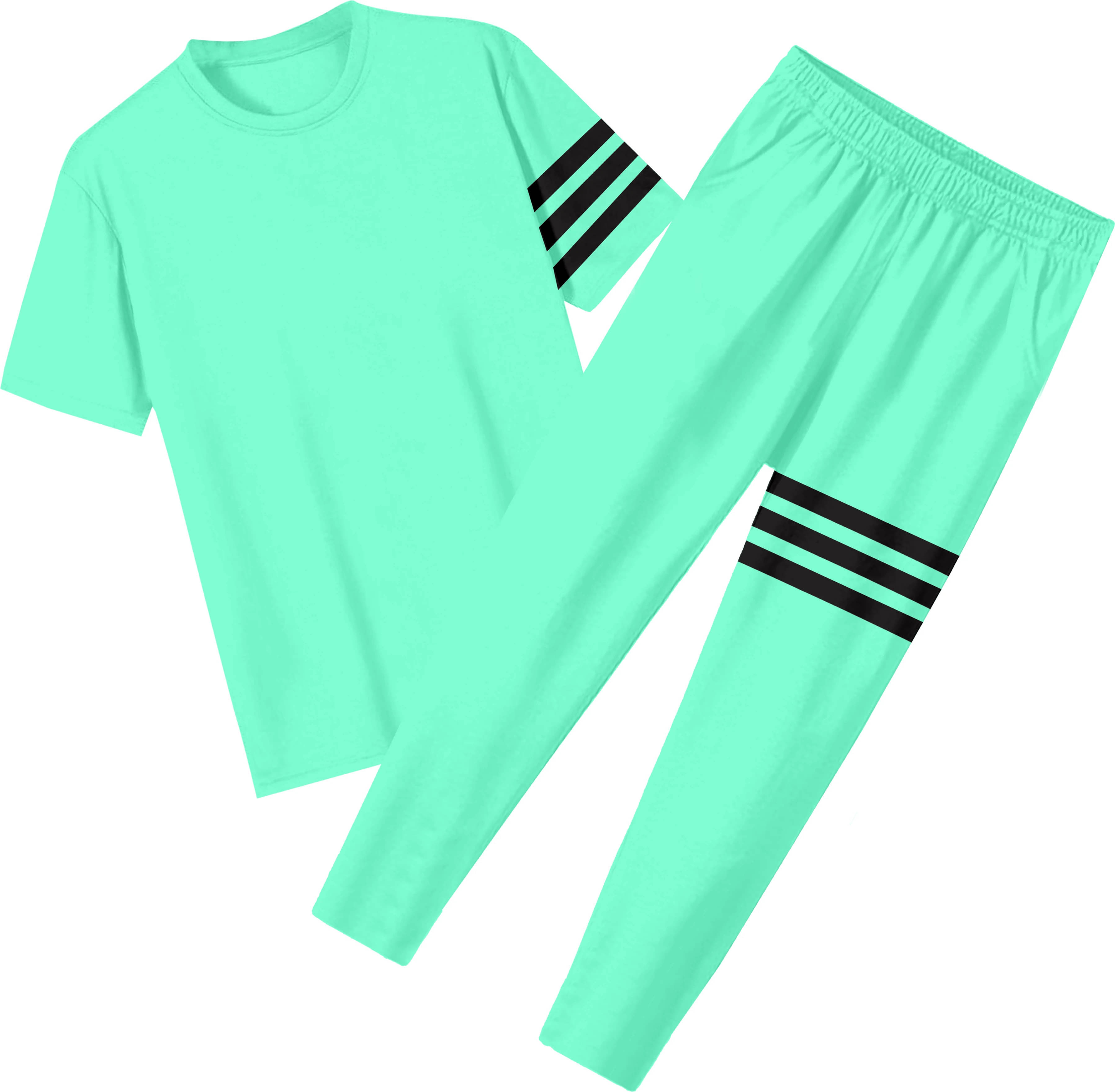     			RABBY Light Green Polyester Regular Fit Men's Tracksuit ( Pack of 1 )