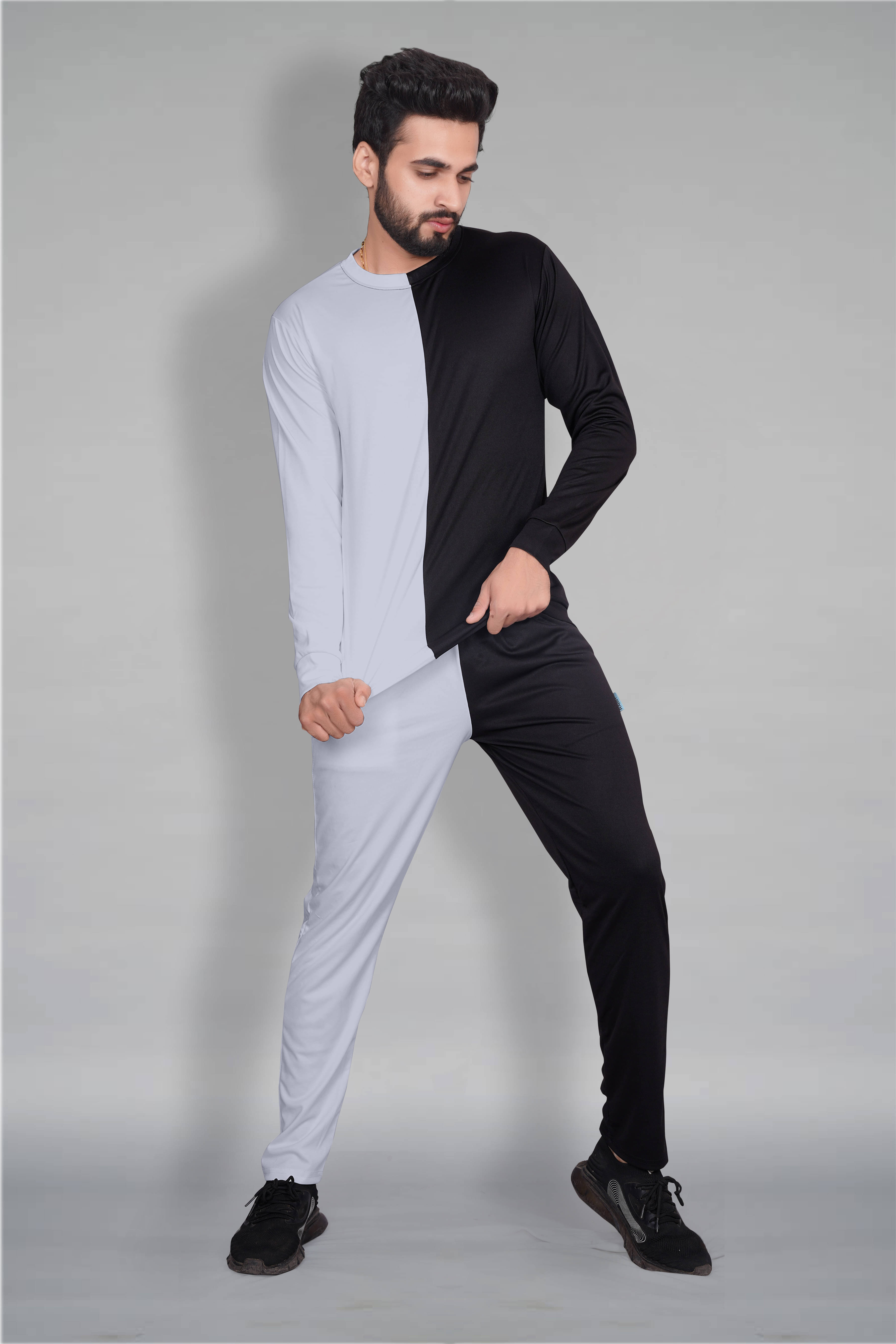 RABBY Multicolor Polyester Blend Regular Fit Men's Tracksuit ( Pack of 1 ) RABBY Multicolor Polyester Blend Regular Fit Men's Tracksuit ( Pack of 1 )