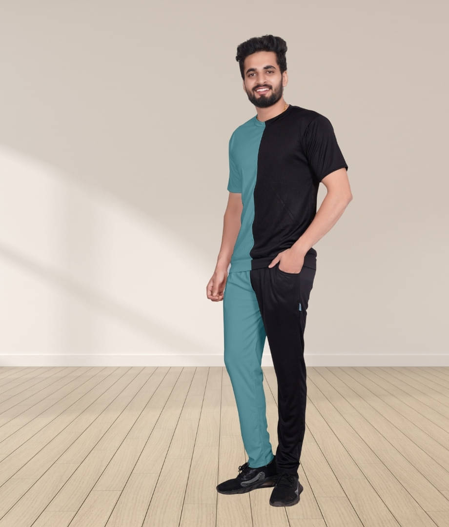 RABBY Multicolor Polyester Blend Regular Fit Men's Tracksuit ( Pack of 1 ) RABBY Multicolor Polyester Blend Regular Fit Men's Tracksuit ( Pack of 1 )