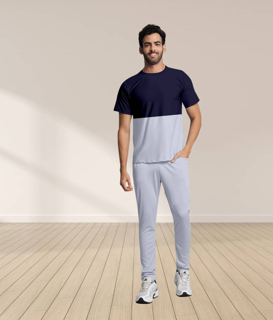 RABBY Multicolor Polyester Blend Regular Fit Men's Tracksuit ( Pack of 1 ) RABBY Multicolor Polyester Blend Regular Fit Men's Tracksuit ( Pack of 1 )