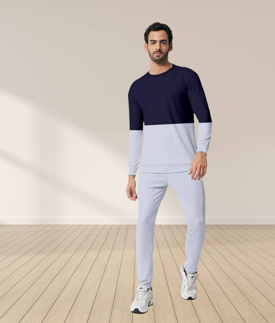 RABBY Multicolor Polyester Blend Regular Fit Men's Tracksuit ( Pack of 1 ) RABBY Multicolor Polyester Blend Regular Fit Men's Tracksuit ( Pack of 1 )