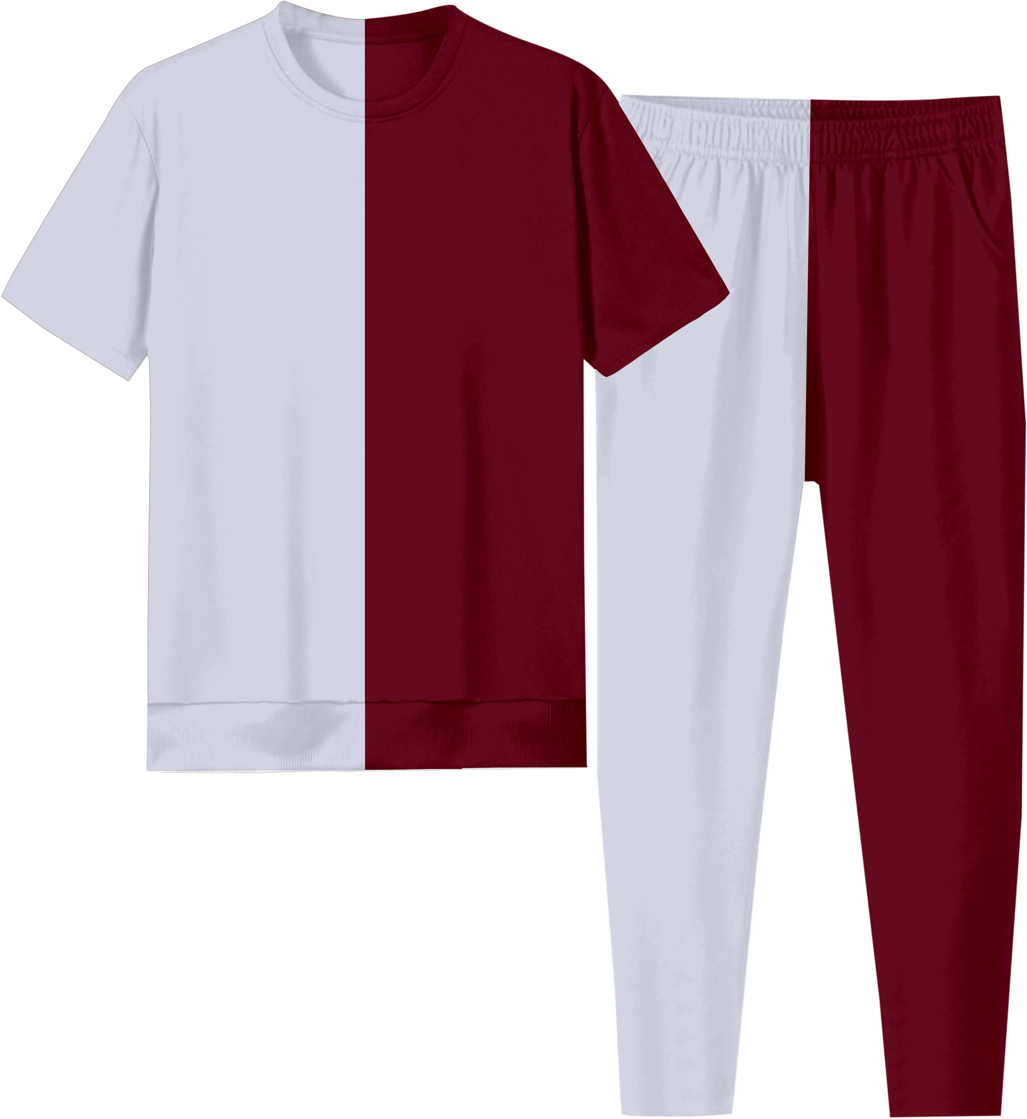     			RABBY Multicolor Polyester Blend Regular Fit Men's Tracksuit ( Pack of 1 )