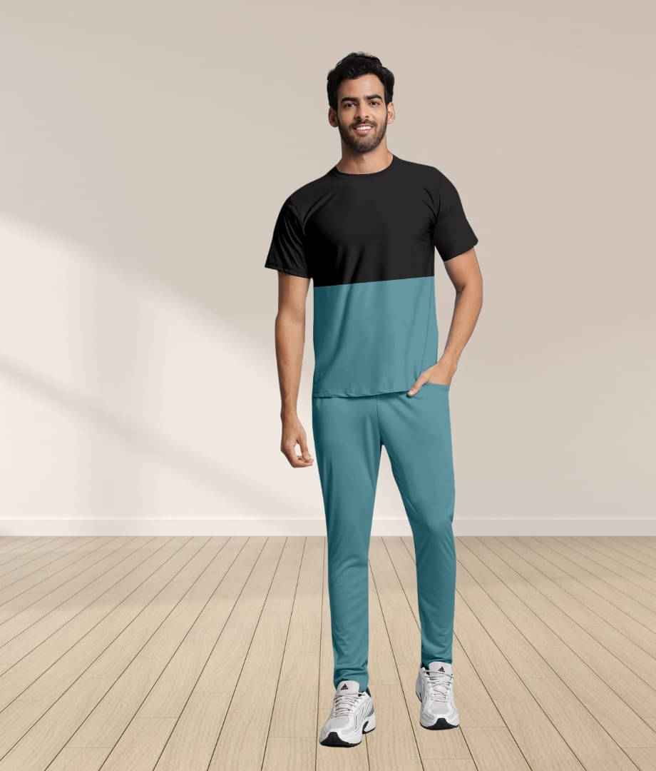 RABBY Multicolor Polyester Blend Regular Fit Men's Tracksuit ( Pack of 1 ) RABBY Multicolor Polyester Blend Regular Fit Men's Tracksuit ( Pack of 1 )