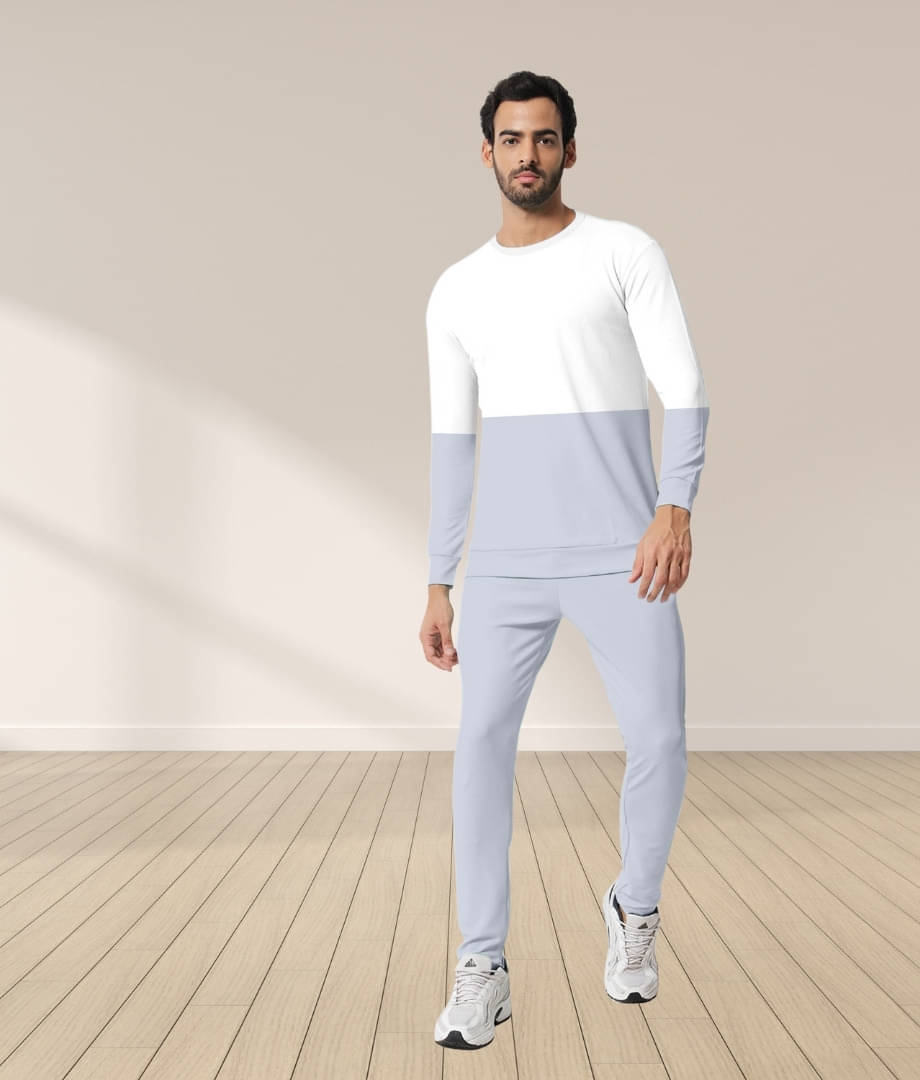     			RABBY Multicolor Polyester Blend Regular Fit Men's Tracksuit ( Pack of 1 )