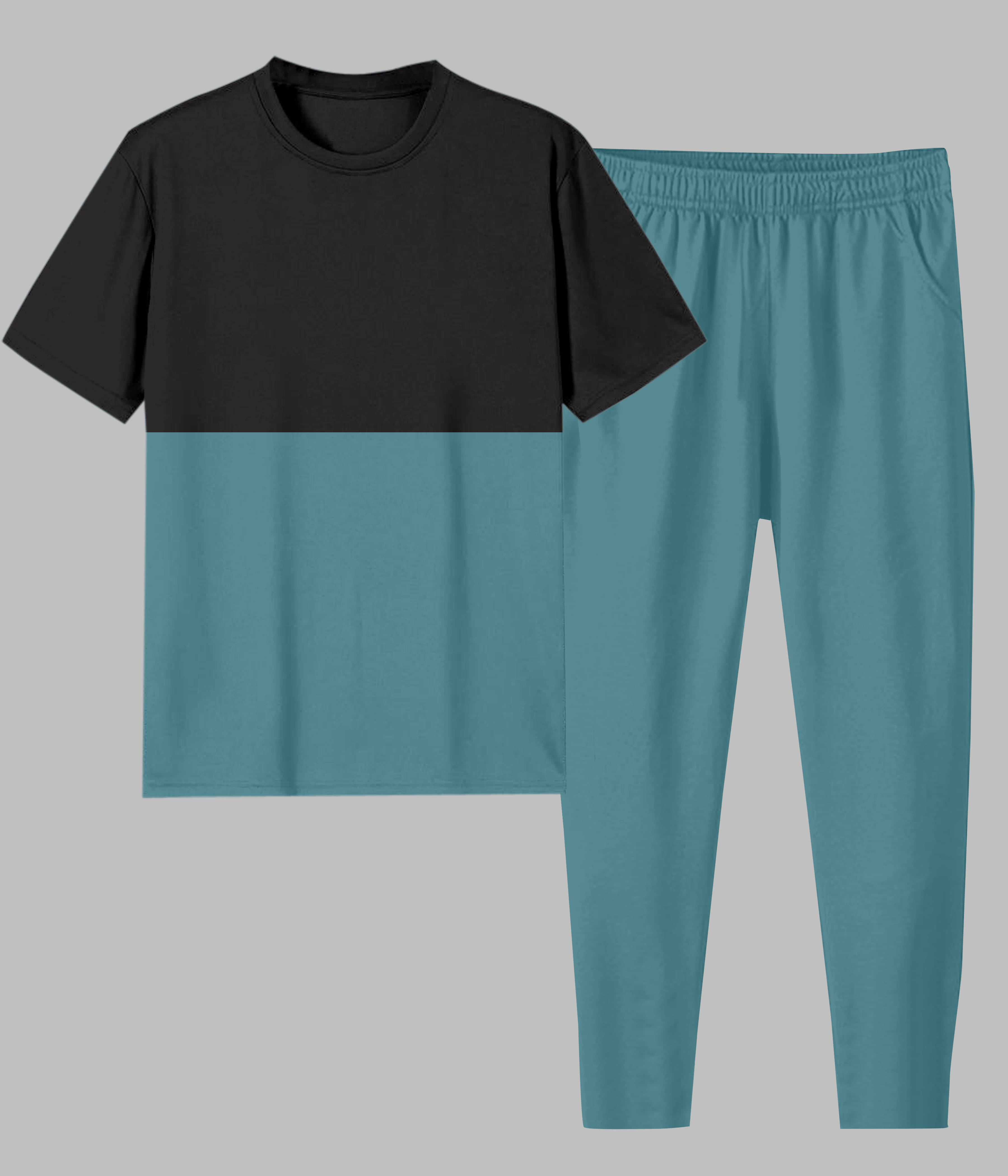     			RABBY Multicolor Polyester Blend Regular Fit Men's Tracksuit ( Pack of 1 )
