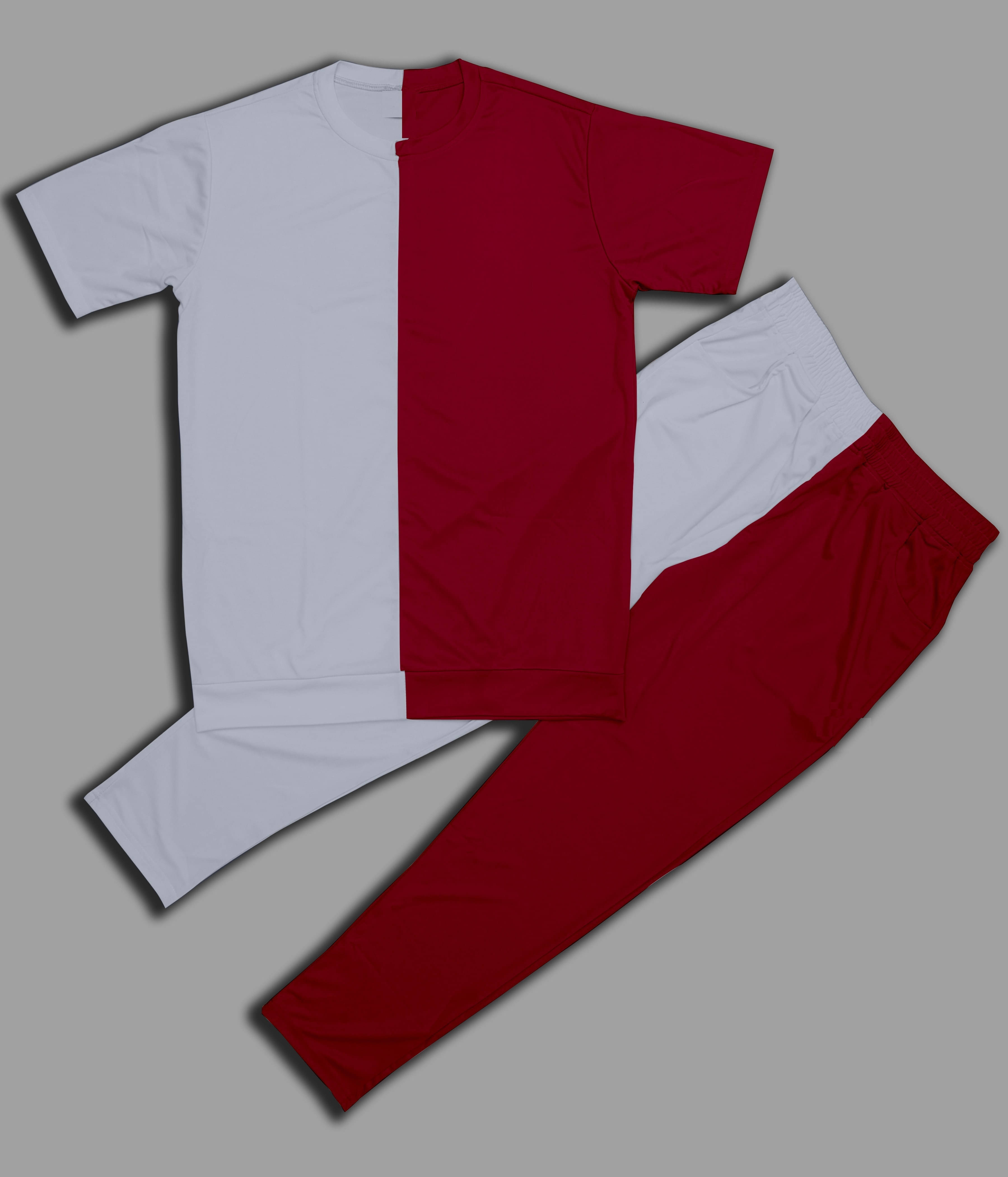     			RABBY Multicolor Polyester Regular Fit Men's Tracksuit ( Pack of 1 )