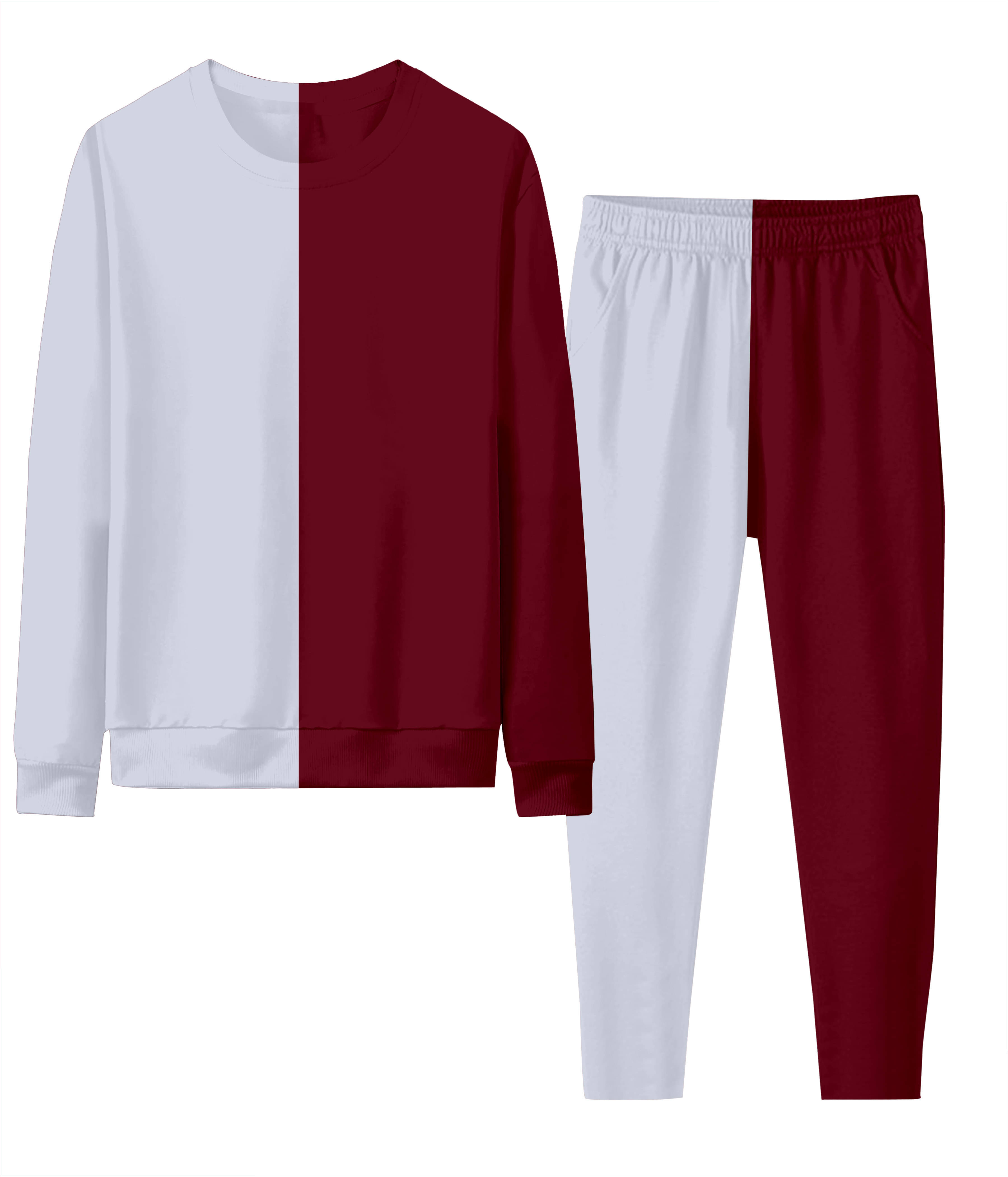     			RABBY Multicolor Polyester Regular Fit Men's Tracksuit ( Pack of 1 )