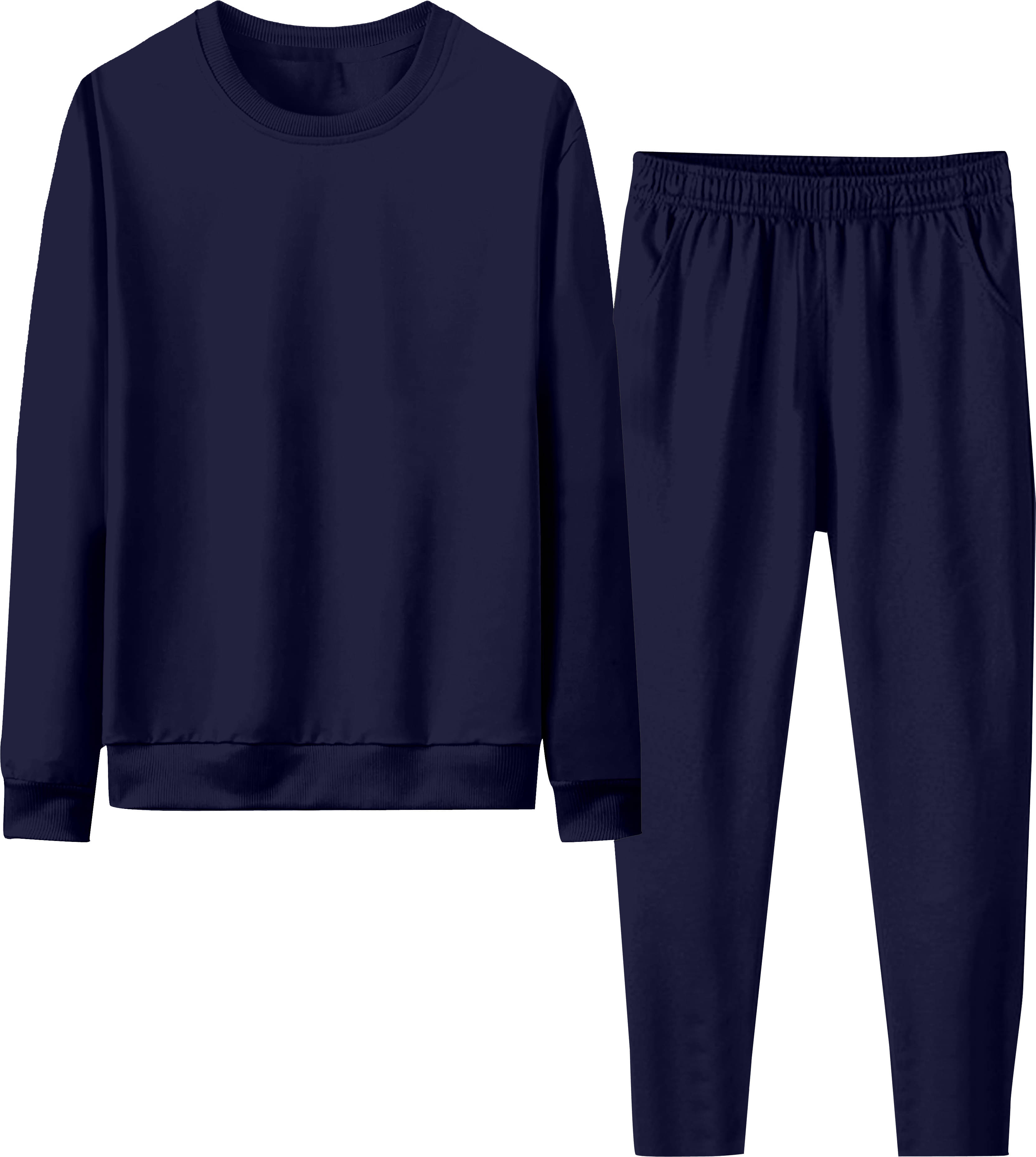 RABBY Navy Blue Polyester Blend Regular Fit Men's Tracksuit ( Pack of 1 ) RABBY Navy Blue Polyester Blend Regular Fit Men's Tracksuit ( Pack of 1 )