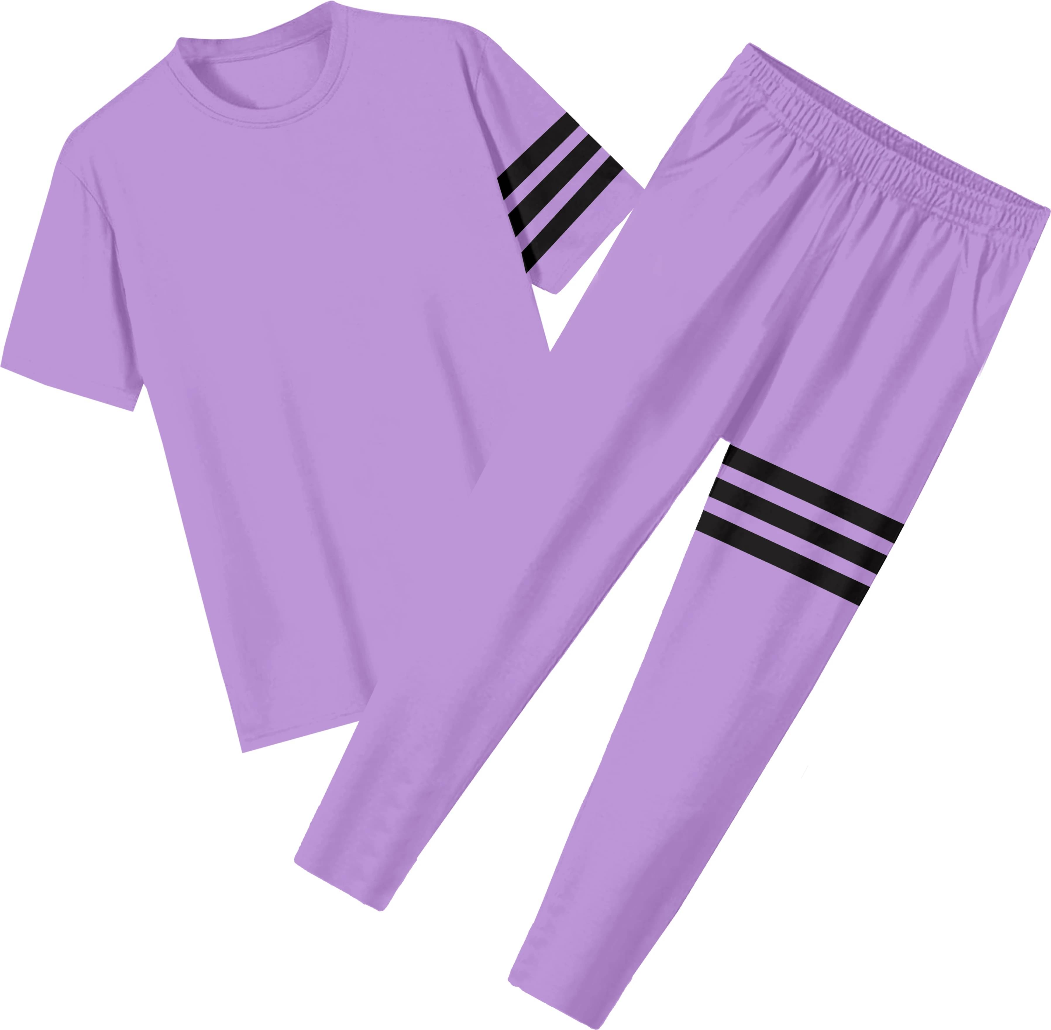 RABBY Purple Polyester Regular Fit Men's Tracksuit ( Pack of 1 ) RABBY Purple Polyester Regular Fit Men's Tracksuit ( Pack of 1 )