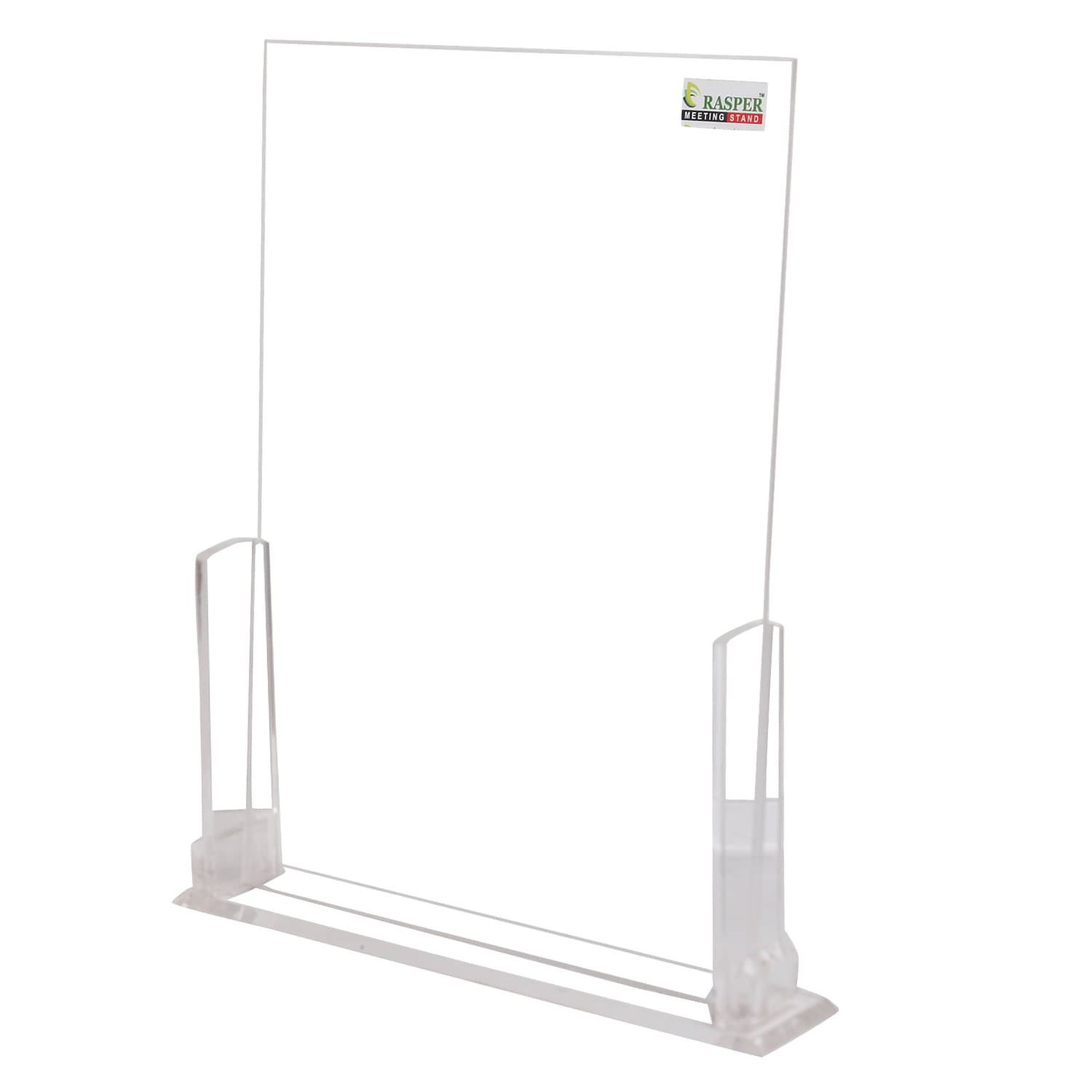     			Rasper A5 Acrylic Display Stand Signage & Menu Card Holder Tent Card Display Stand Table Top Sign A5 Paper Holder Photo Frame Meeting Schedule & Appointment Stand 8.5x6 Inches A5 Portrait (Premium)