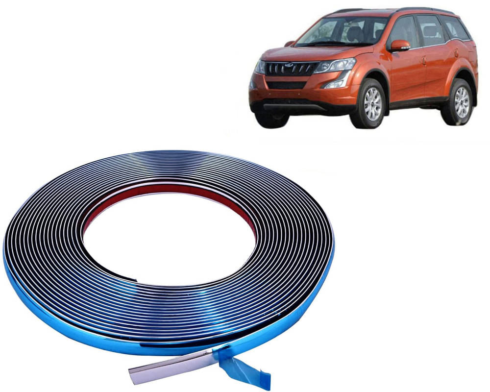     			Side Chrome Beading Roll For Car Exterior Decorating & Styling Strips (15mm 20Meter) For XUV 500 2015