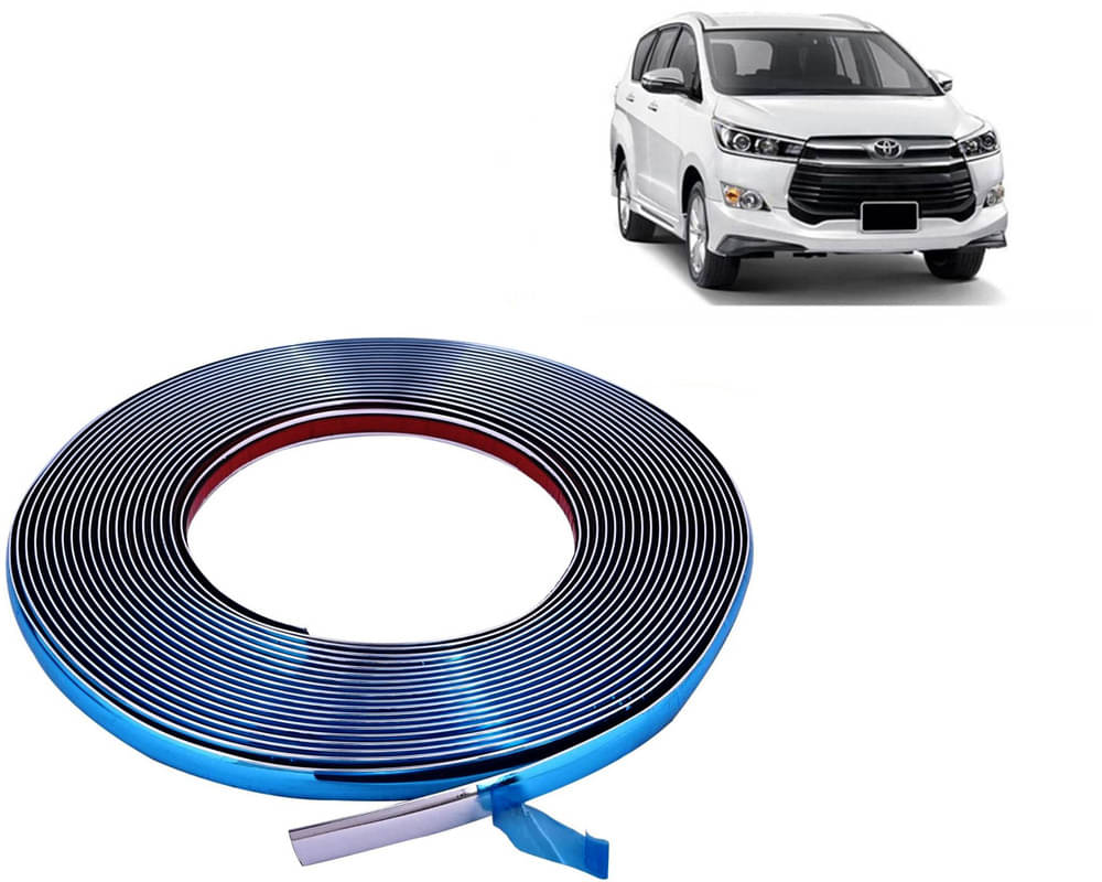     			Side Chrome Beading Roll For Car Exterior Decorating & Styling Strips (15mm 20Meter) For Innova Crysta 2019