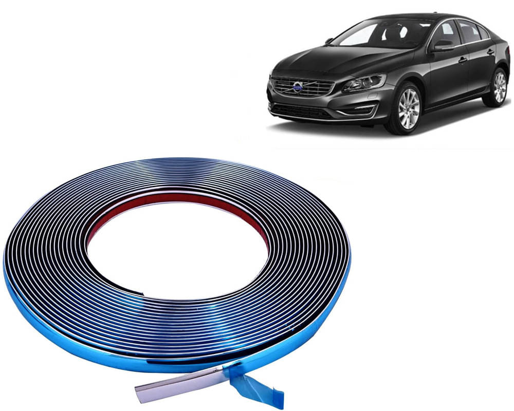     			Side Chrome Beading Roll For Car Exterior Decorating & Styling Strips (15mm 20Meter) For S60