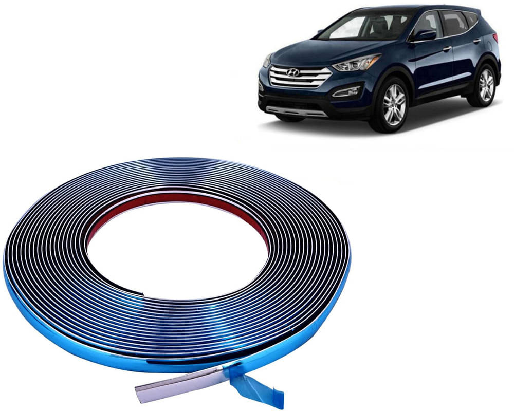 Side Chrome Beading Roll For Car Exterior Decorating & Styling Strips (15mm 20Meter) For Santa Fe     			Side Chrome Beading Roll For Car Exterior Decorating & Styling Strips (15mm 20Meter) For Santa Fe
