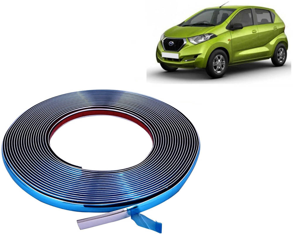 Side Chrome Beading Roll For Car Exterior Decorating & Styling Strips (15mm 20Meter) For Redi Go     			Side Chrome Beading Roll For Car Exterior Decorating & Styling Strips (15mm 20Meter) For Redi Go