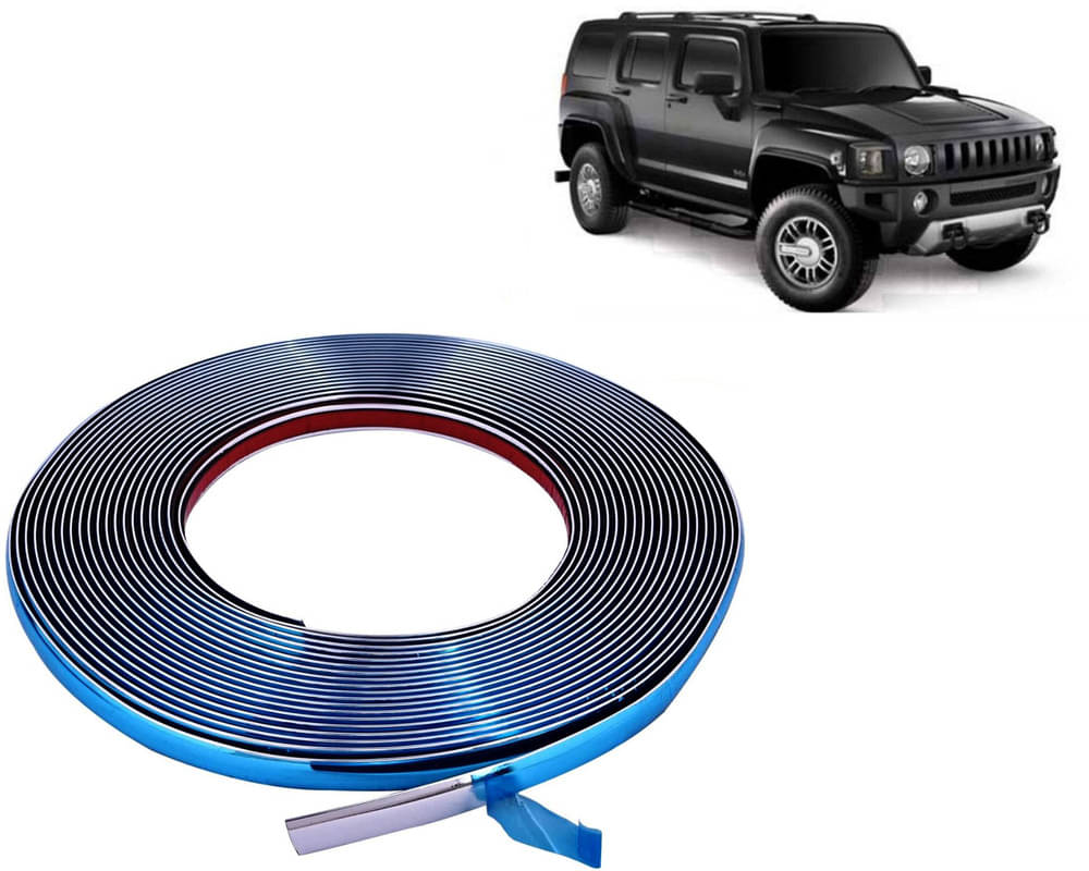 Side Chrome Beading Roll For Car Exterior Decorating & Styling Strips (15mm 20Meter) For Hummer H3     			Side Chrome Beading Roll For Car Exterior Decorating & Styling Strips (15mm 20Meter) For Hummer H3