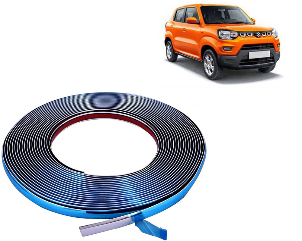     			Side Chrome Beading Roll For Car Exterior Decorating & Styling Strips (15mm 20Meter) For S Presso