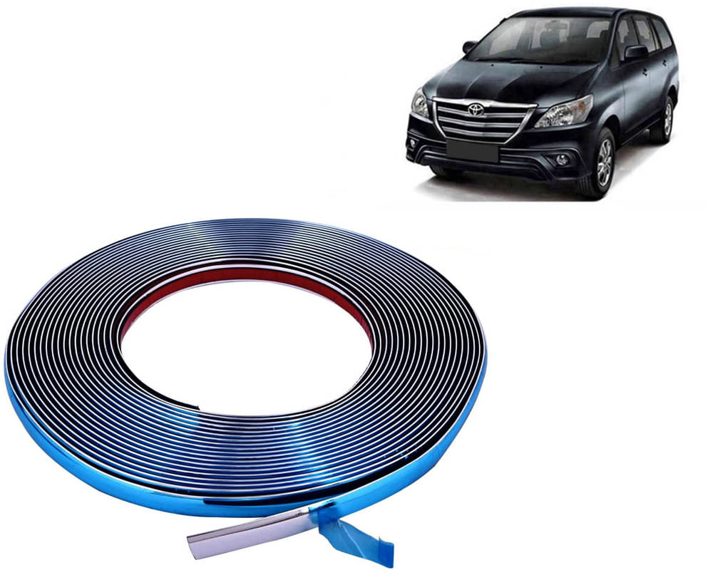    			Side Chrome Beading Roll For Car Exterior Decorating & Styling Strips (15mm 20Meter) For Innova 2013-2015