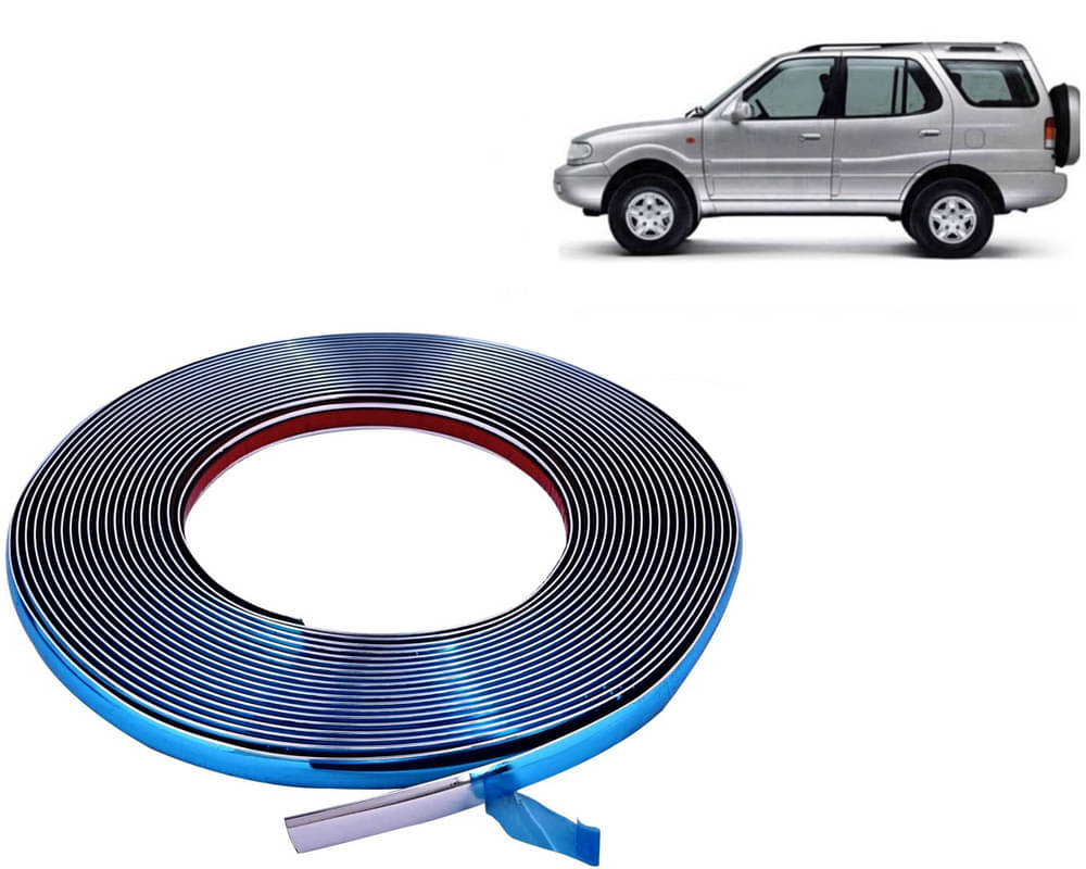 Side Chrome Beading Roll For Car Exterior Decorating & Styling Strips (15mm 20Meter) For Safari     			Side Chrome Beading Roll For Car Exterior Decorating & Styling Strips (15mm 20Meter) For Safari