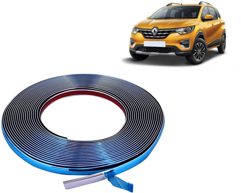     			Side Chrome Beading Roll For Car Exterior Decorating & Styling Strips (15mm 20Meter) For Triber