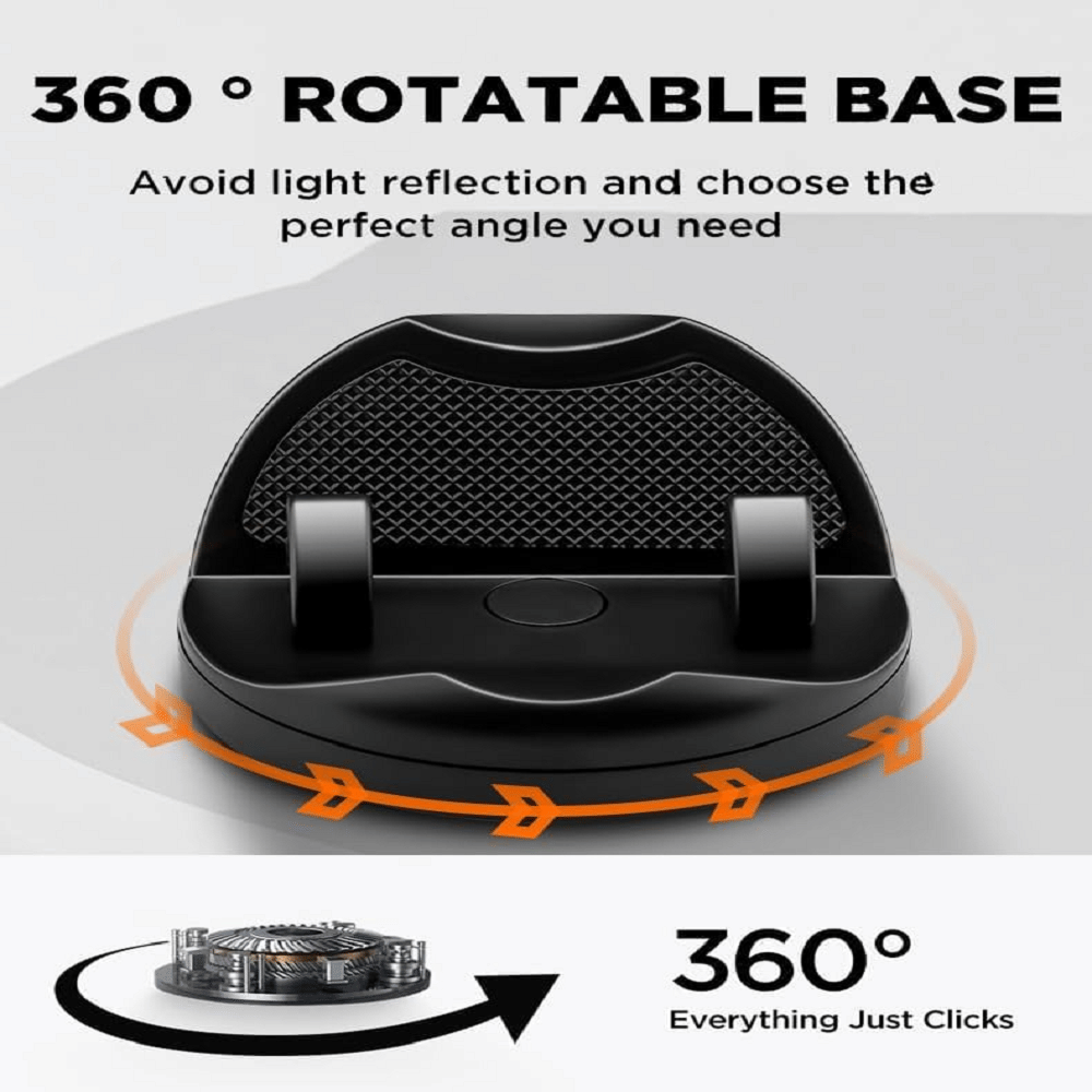 Shop To Shop Dashboard & Windshield Horizontal Clip Car Mobile Holder - Black Shop To Shop Dashboard & Windshield Horizontal Clip Car Mobile Holder - Black
