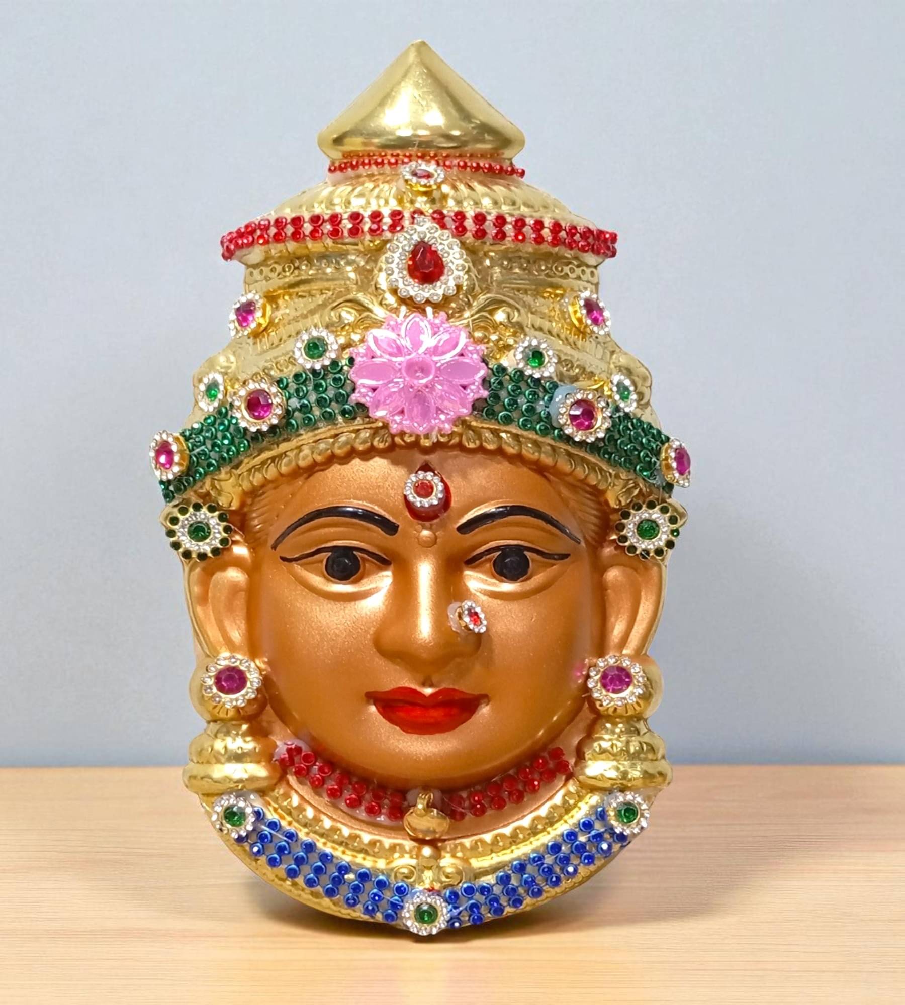     			Sigaram Silverplated Laxmi Owl Idol ( 20 cm )