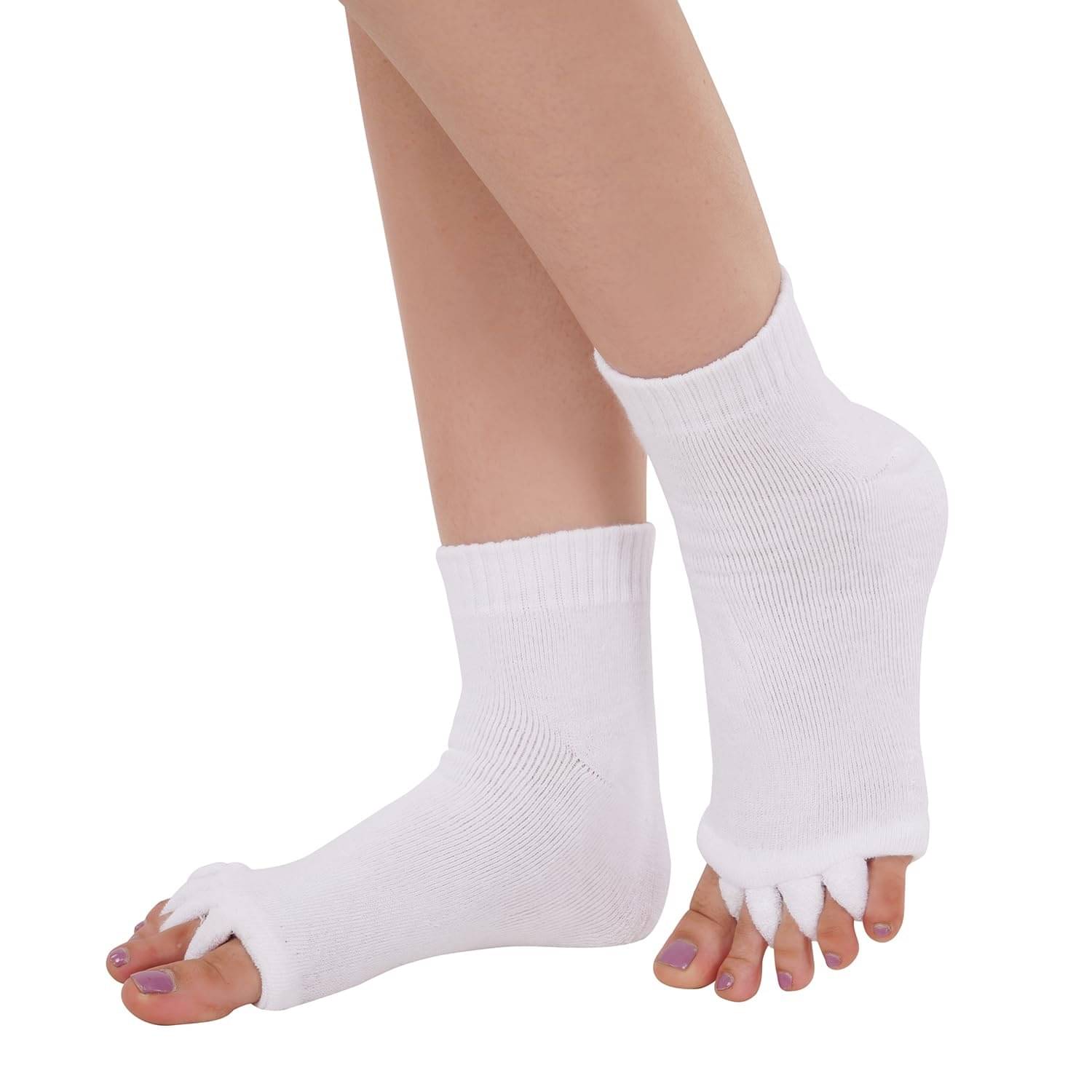     			Skindora Pack of 1 Unisex Woollen Leg Warmer ( White )
