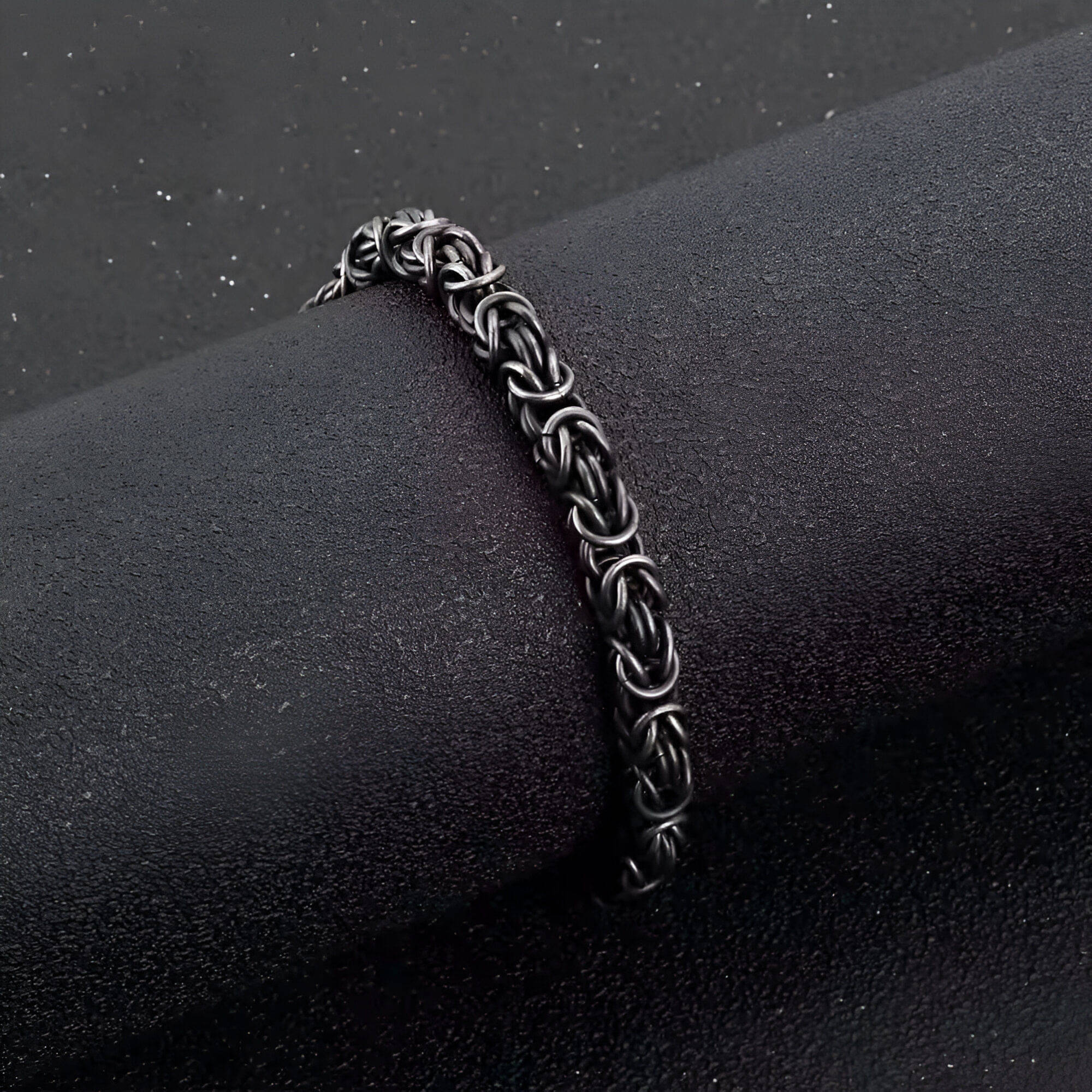     			Thrillz Black Bracelet ( Pack of 1 )