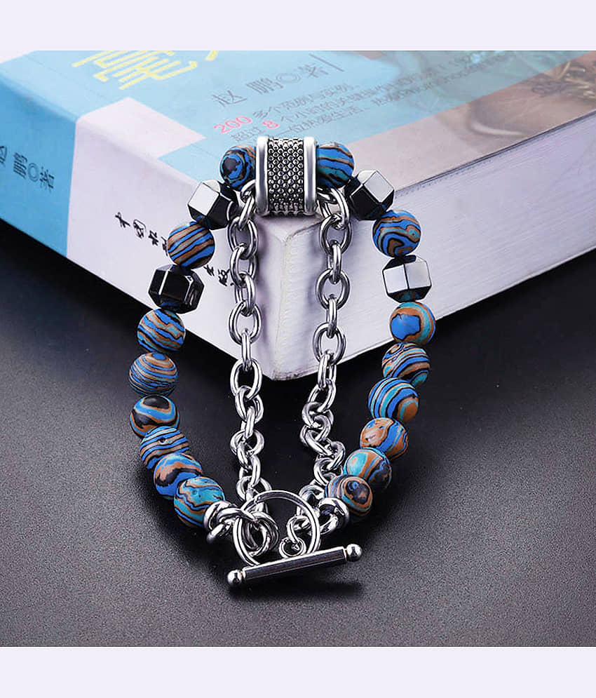 Thrillz Blue Bracelet ( Pack of 1 ) - Bangles & Bracelets | Buy online on ZillyBuy