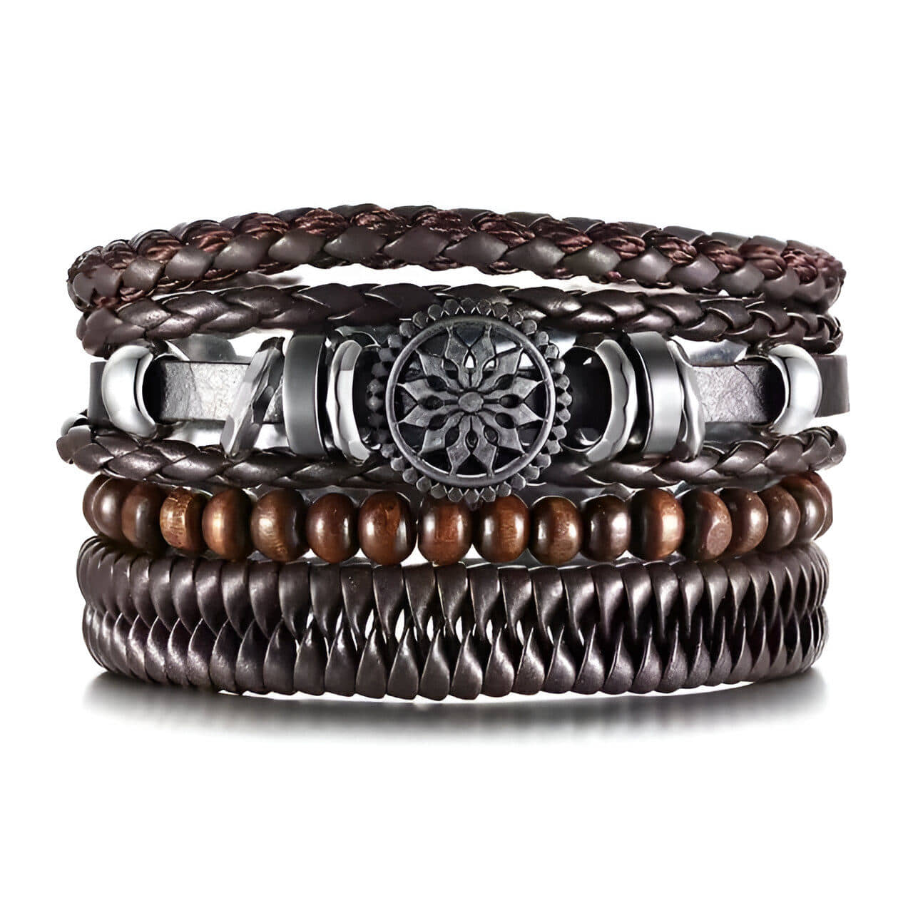 Thrillz Brown Bracelet ( Pack of 1 ) - Bangles & Bracelets | Buy online on ZillyBuy