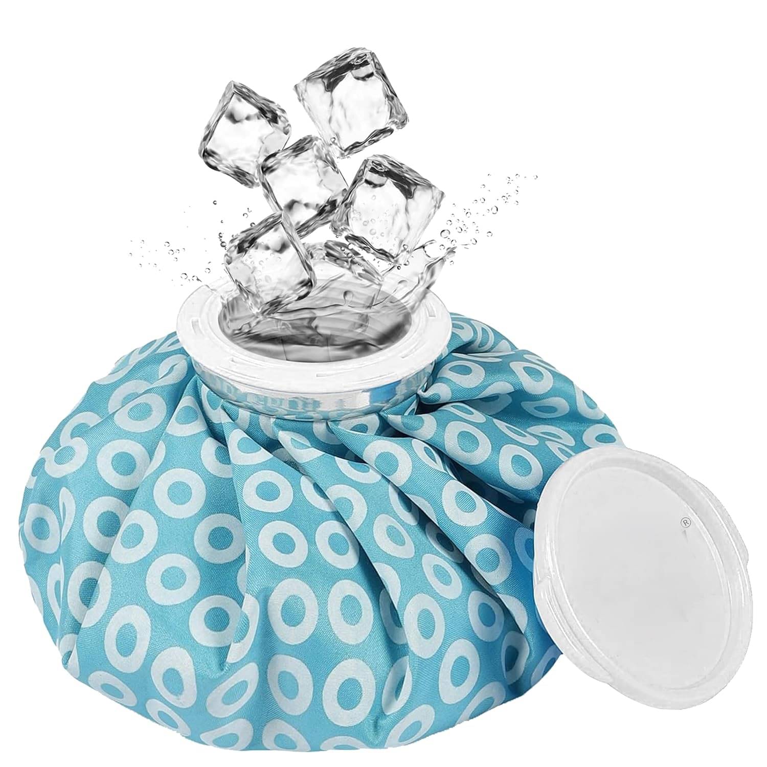     			WHIMSICAL WONDERS 1 Pc Hot Water Bag Ice bag for Pain Relief 7 inch Cold Ice Pack Bag for Pain Relief - Cold Water Bag for Pain Relief, Injuries, and Cold Therapy Comes with Leakfree Closure multicolour