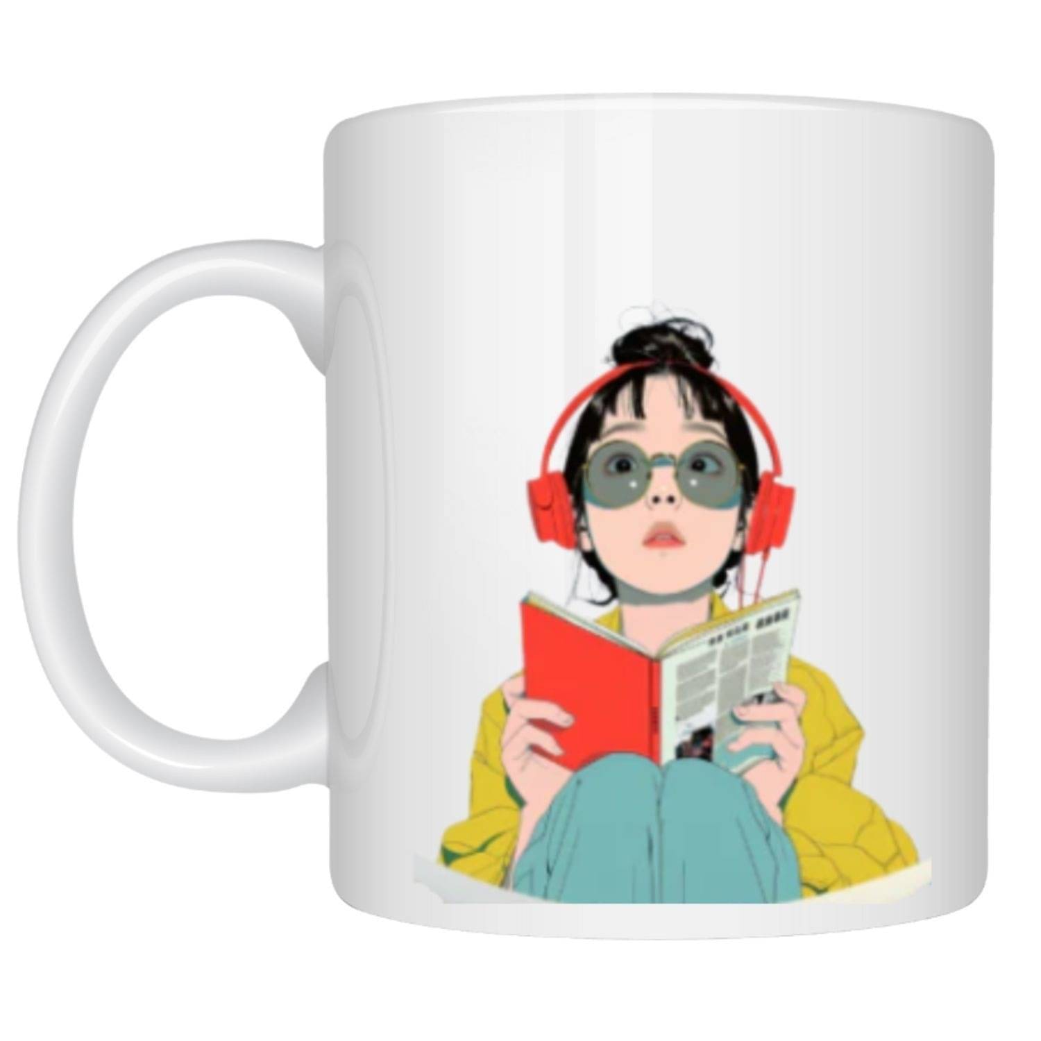 maddock corp Stylish-Mug-White5 Ceramic Coffee Mug 350 mL ( Pack of 1 ) maddock corp Stylish-Mug-White5 Ceramic Coffee Mug 350 mL ( Pack of 1 )