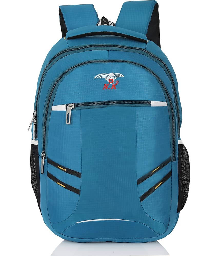 Bewakoof Blue PU Backpack 13 Ltrs Bag