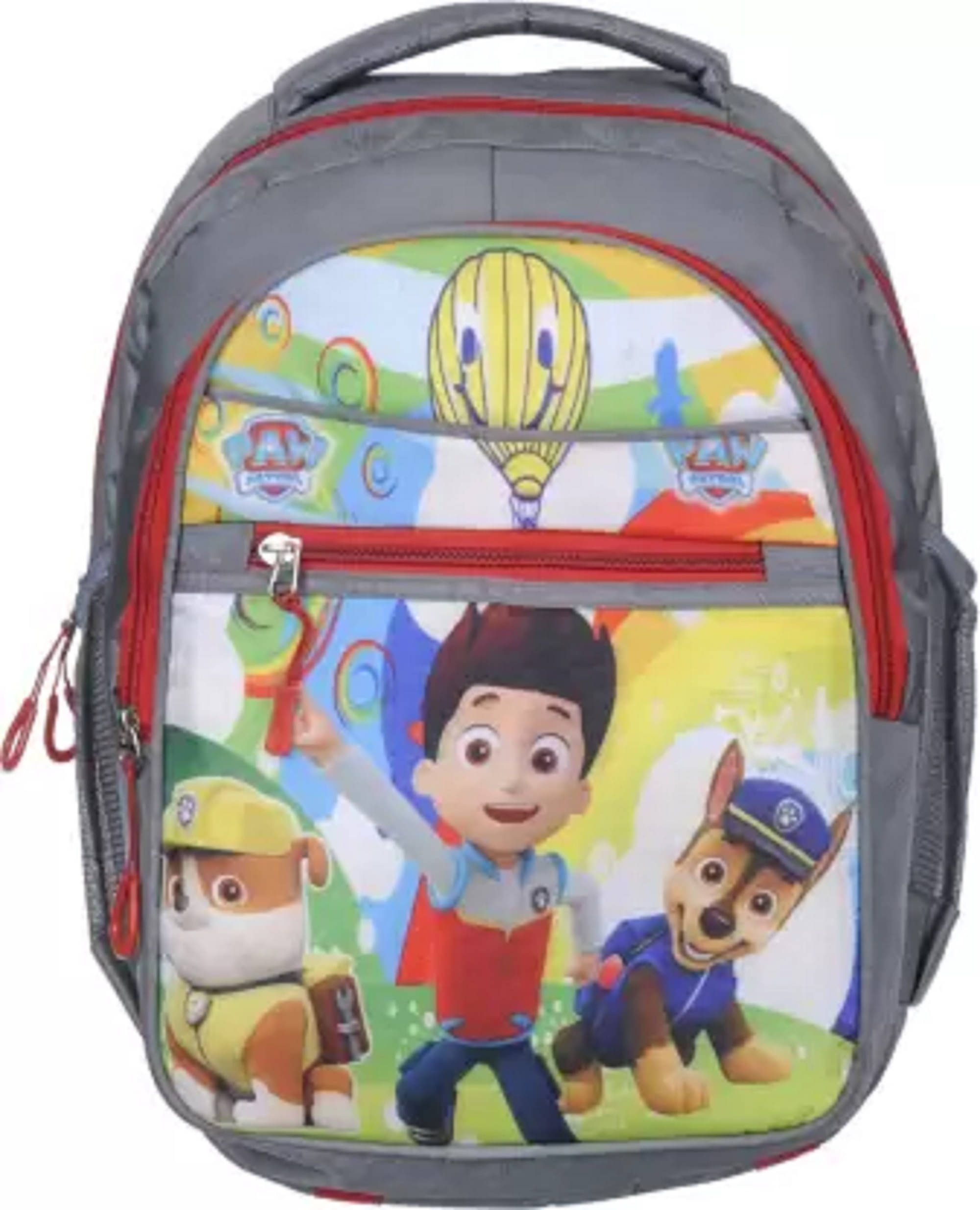     			n.k Grey Polyester Backpack For Kids