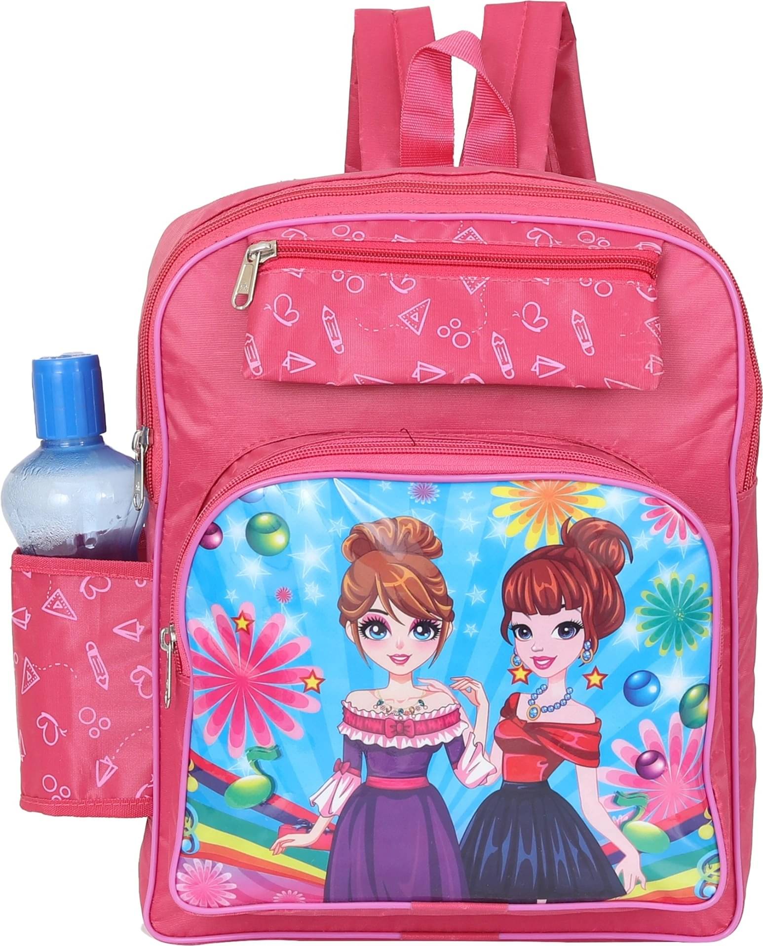 n.k Multicolor Polyester Backpack For Kids     			n.k Multicolor Polyester Backpack For Kids