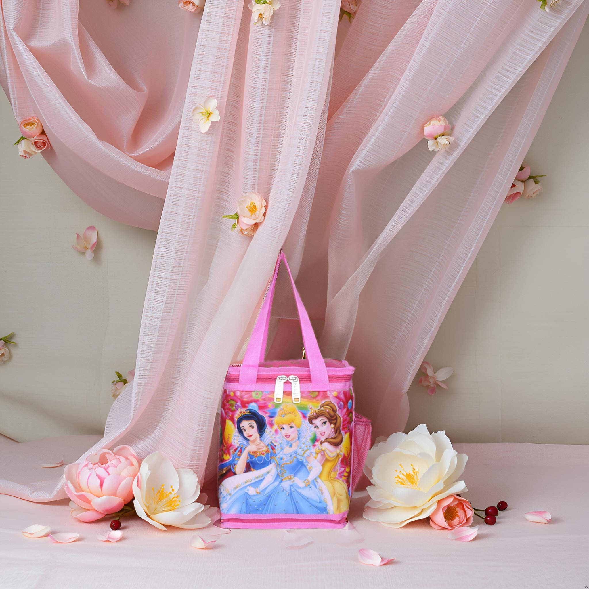    			n.k Pink Polyester Lunch Bag Pack of 1