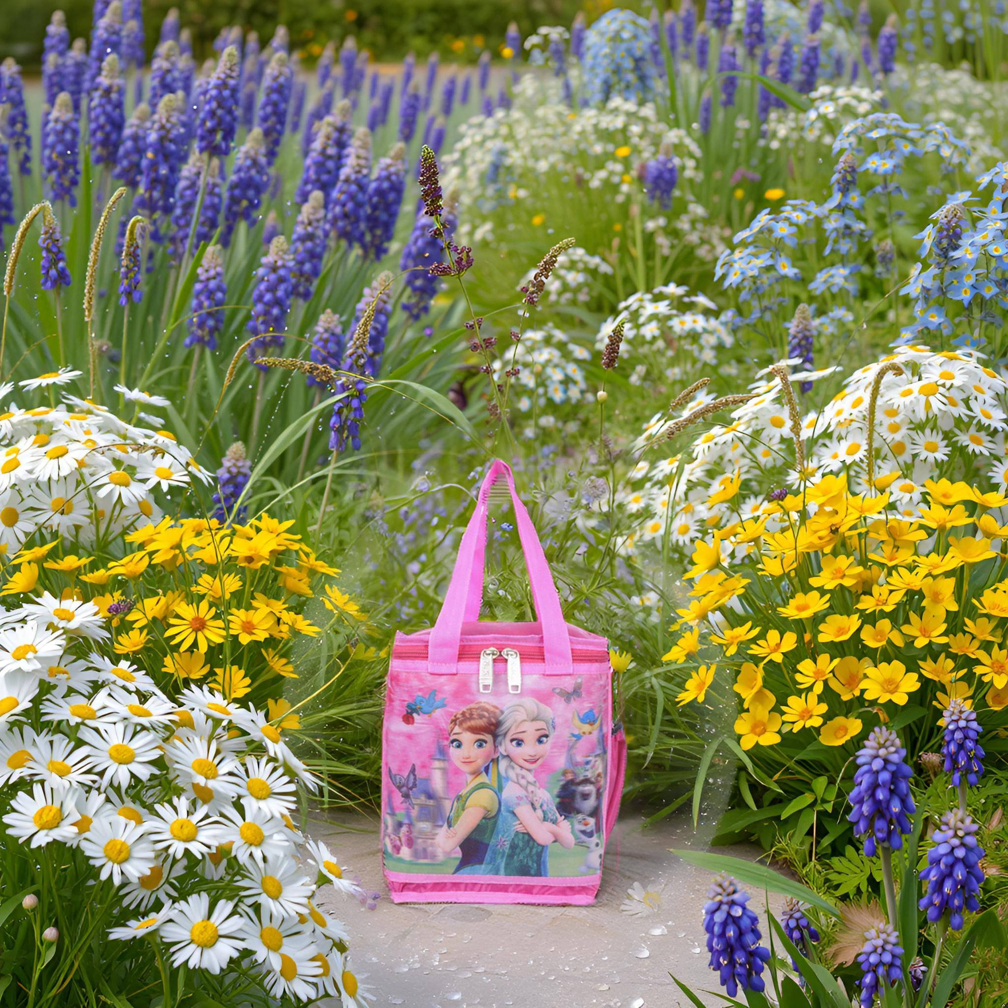     			n.k Pink Polyester Lunch Bag Pack of 1