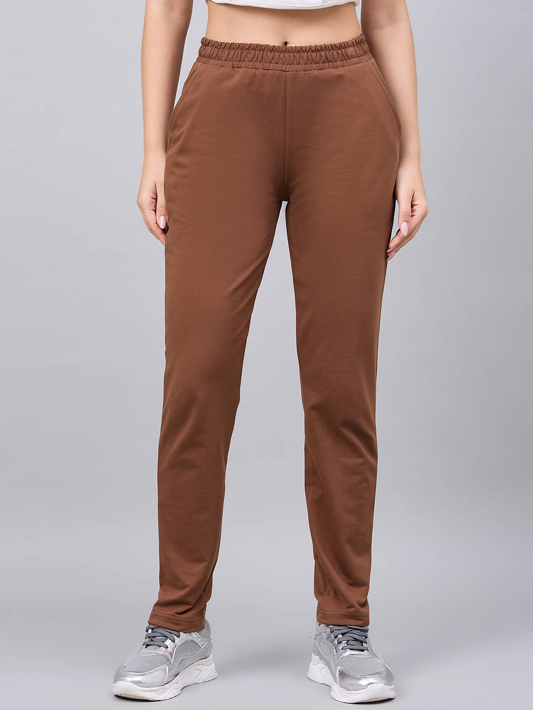     			98 Degree North Women Cotton Sports Trackpants