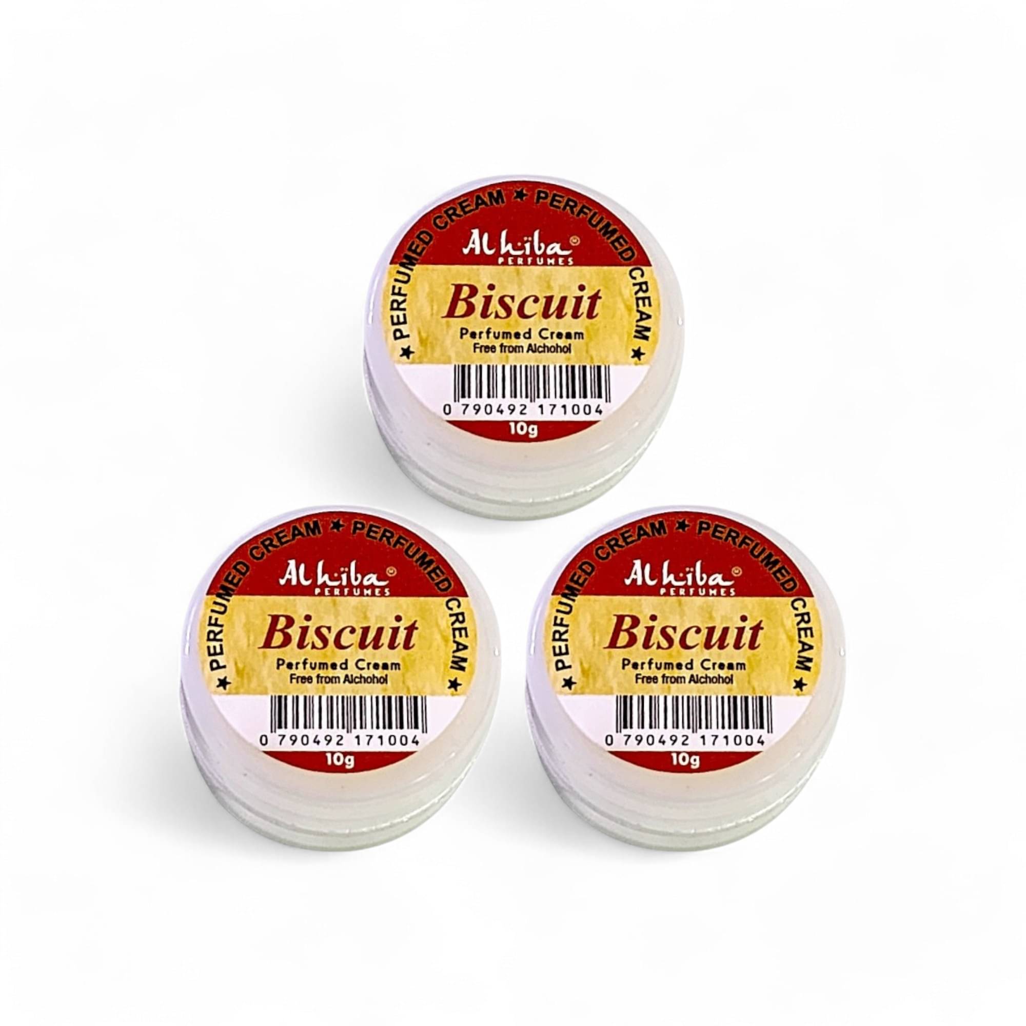 Al Hiba Biscuit Perfumed Body Deodorant Cream for Unisex 10 gm ( Pack of 3 ) Al Hiba Biscuit Perfumed Body Deodorant Cream for Unisex 10 gm ( Pack of 3 )