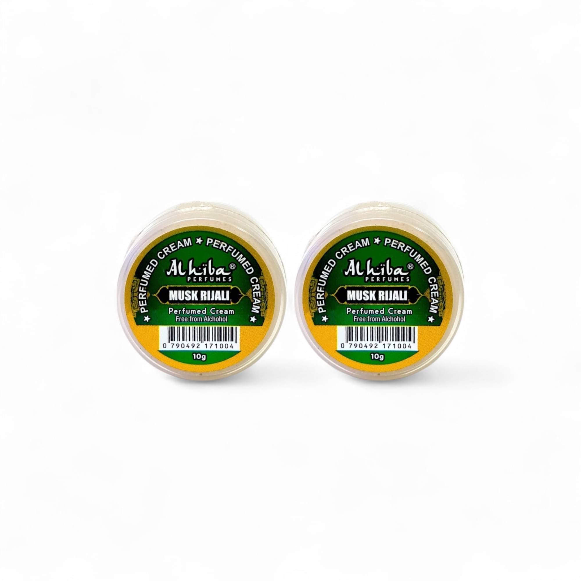 Al Hiba Musk Rijali Perfumed Body Deodorant Cream for Unisex 10 gm ( Pack of 2 ) Al Hiba Musk Rijali Perfumed Body Deodorant Cream for Unisex 10 gm ( Pack of 2 )