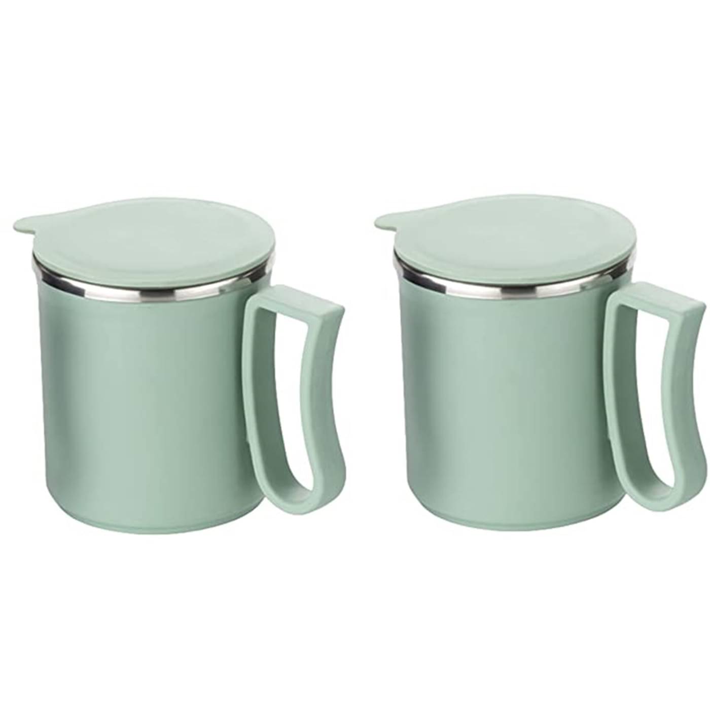     			Analog Kitchen ware Milk/Tea/Coffee Mug Plastic Coffee Mug 300 mL ( Pack of 2 )