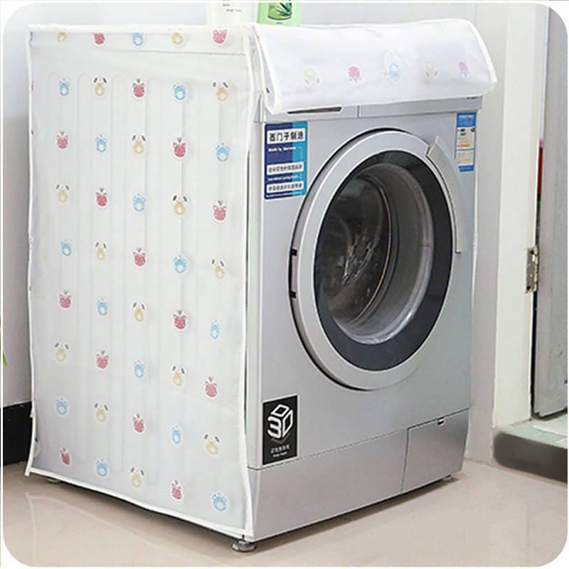     			CLOUDTAIL CHOICE Front Load Washing Machine Cover Compatiable For 8 kg - Transparent