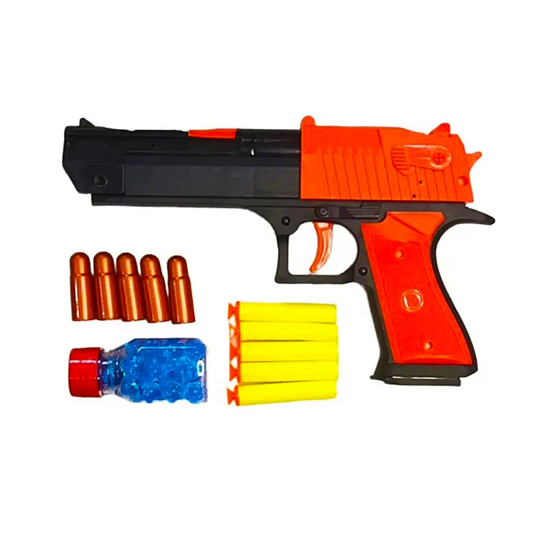    			Darts, Bullet & Gel Blaster All in one Gun , with Target practice Aim  board