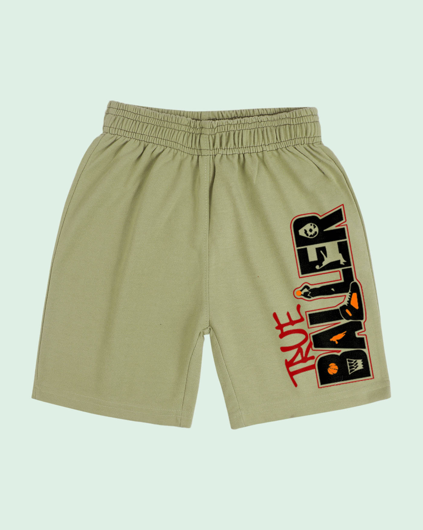     			ENITOR Pack of 1 Cotton Blend Shorts For Boys ( Lime Green )