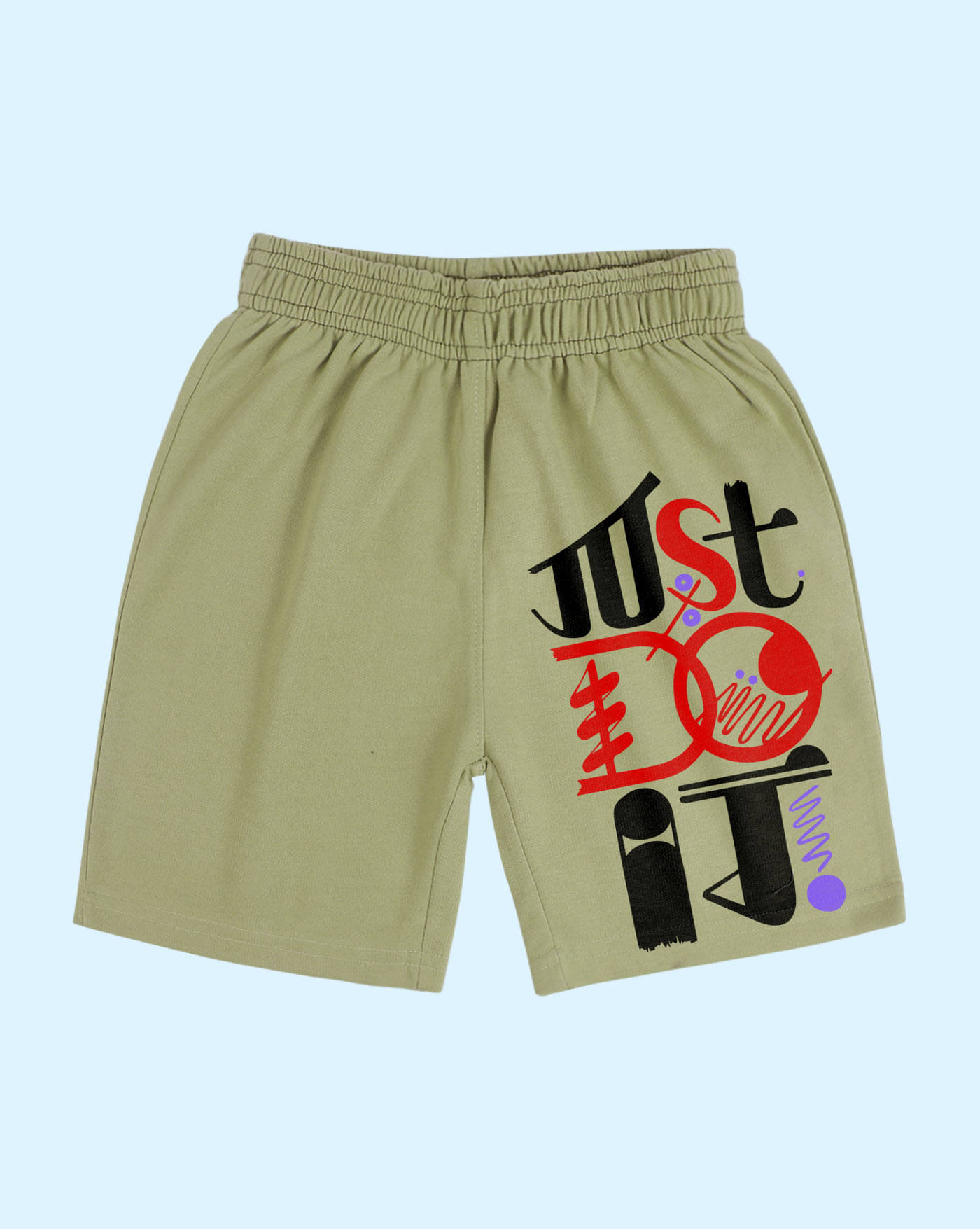     			ENITOR Pack of 1 Cotton Blend Shorts For Boys ( Lime Green )